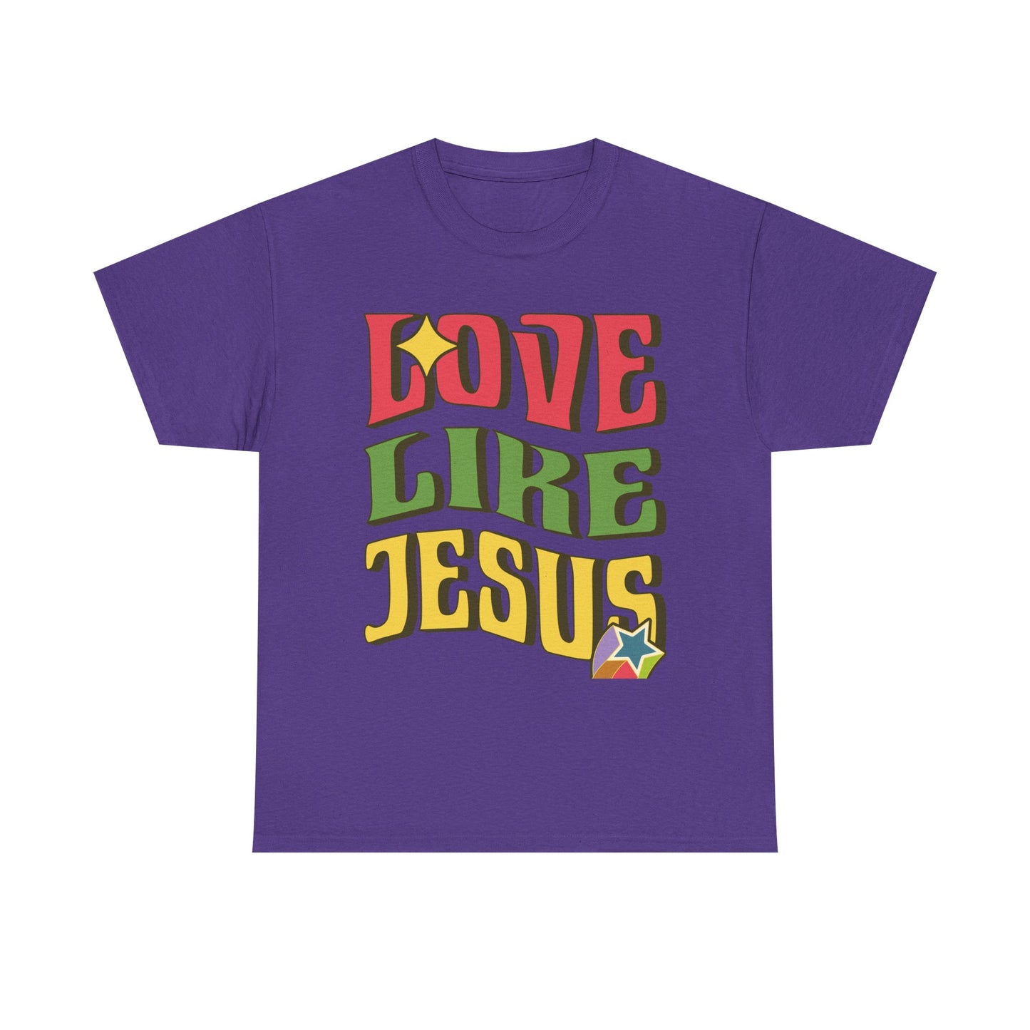 Love Like Jesus Unisex Heavy Cotton Tee - Inspirational Graphic T-Shirt