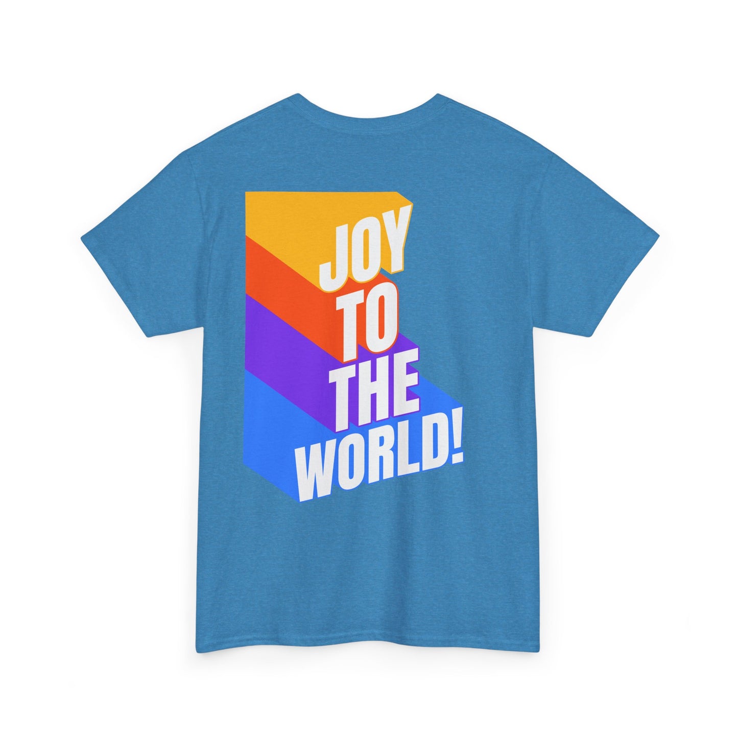 Joy to the World Unisex Heavy Cotton Tee - Celebrate with Style