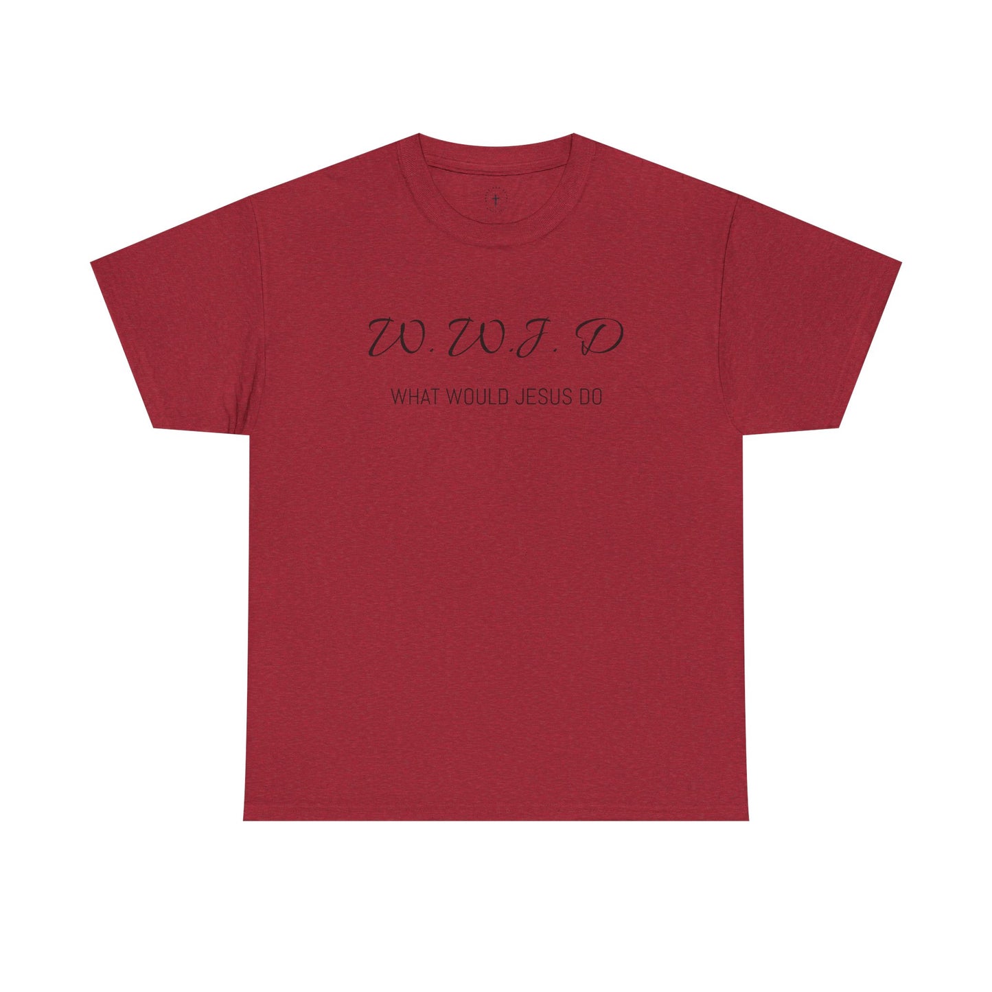 Unisex Heavy Cotton Tee - W.W.J.D. (What Would Jesus Do)