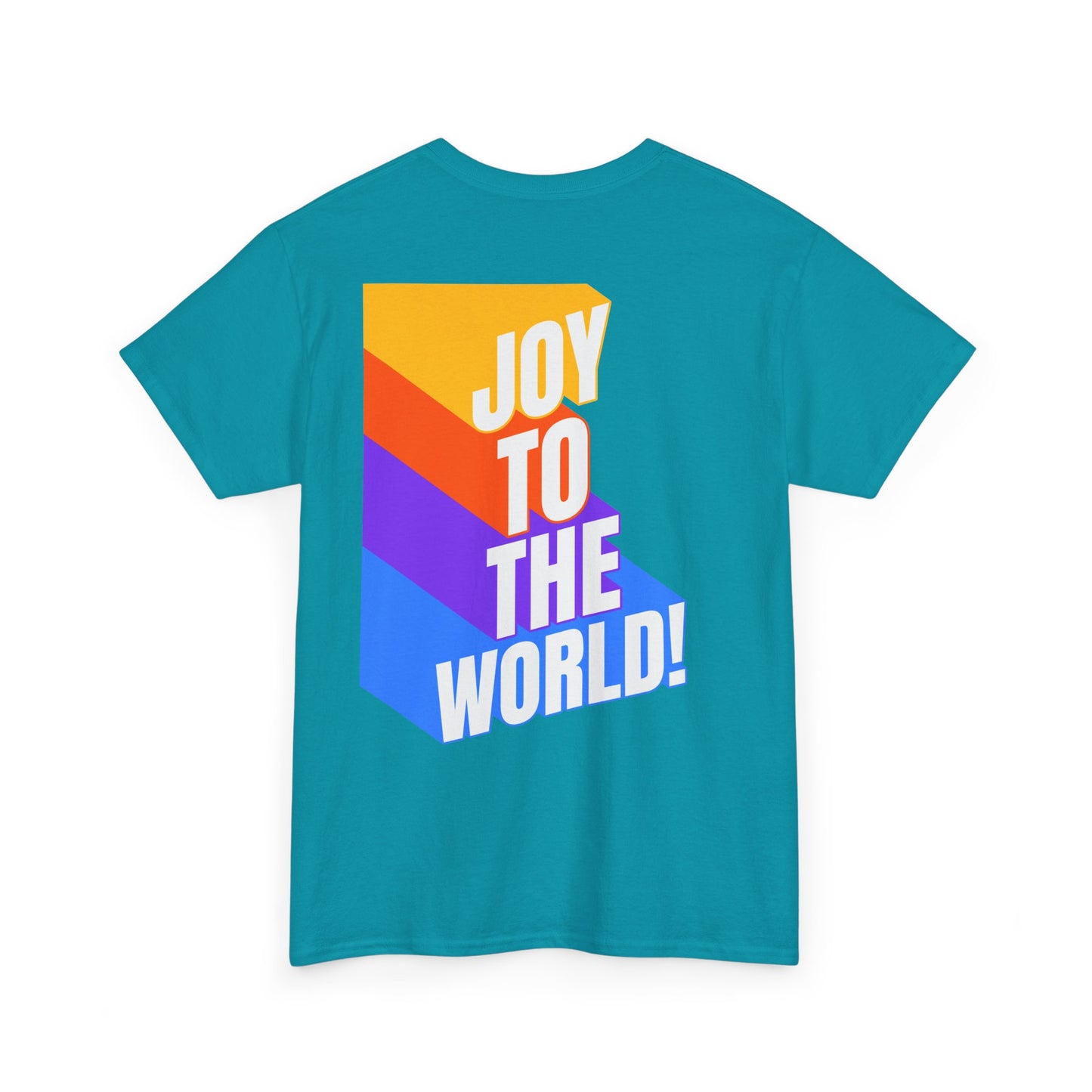 Joy to the World Unisex Heavy Cotton Tee - Celebrate with Style