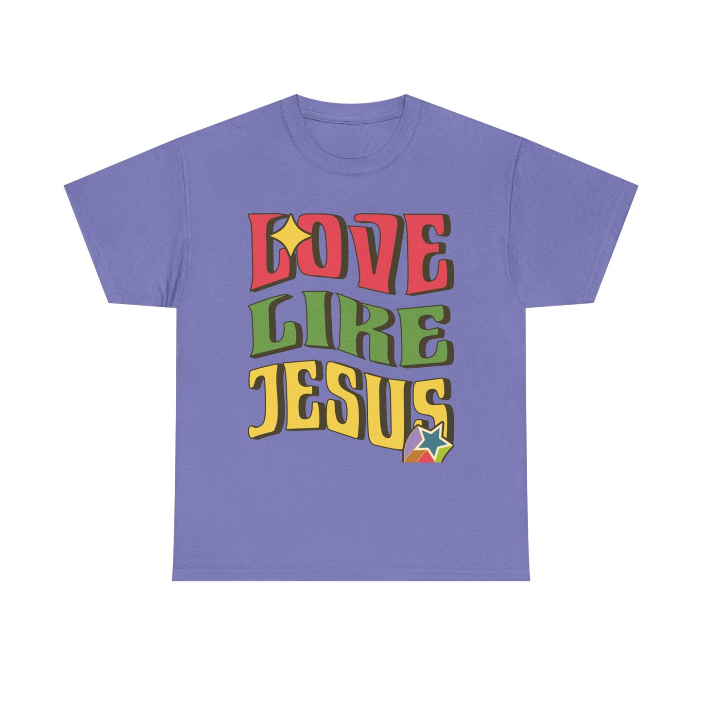 Love Like Jesus Unisex Heavy Cotton Tee - Inspirational Graphic T-Shirt