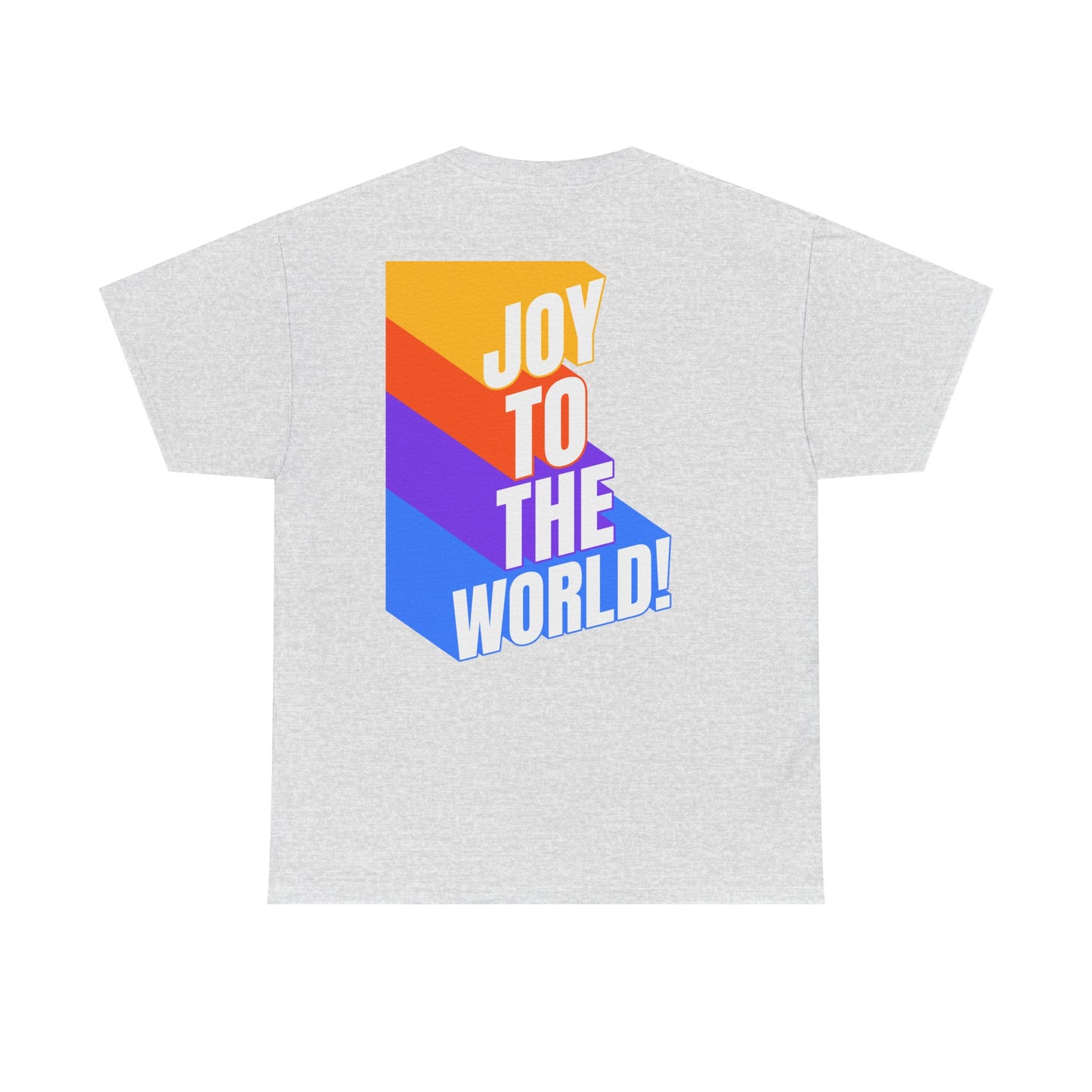 Joy to the World Unisex Heavy Cotton Tee - Celebrate with Style