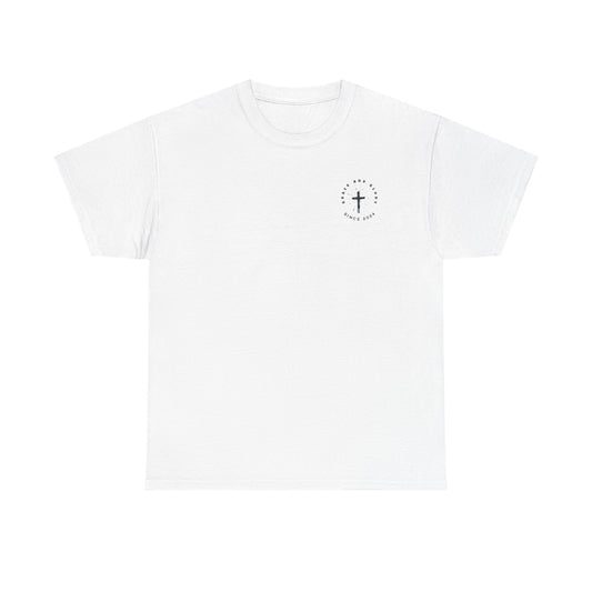 Faith-Inspired Unisex Heavy Cotton Tee - Romans 10:13
