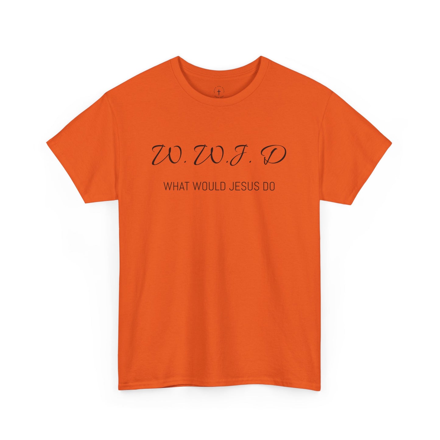 Unisex Heavy Cotton Tee - W.W.J.D. (What Would Jesus Do)