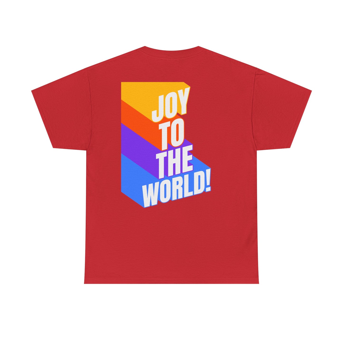 Joy to the World Unisex Heavy Cotton Tee - Celebrate with Style