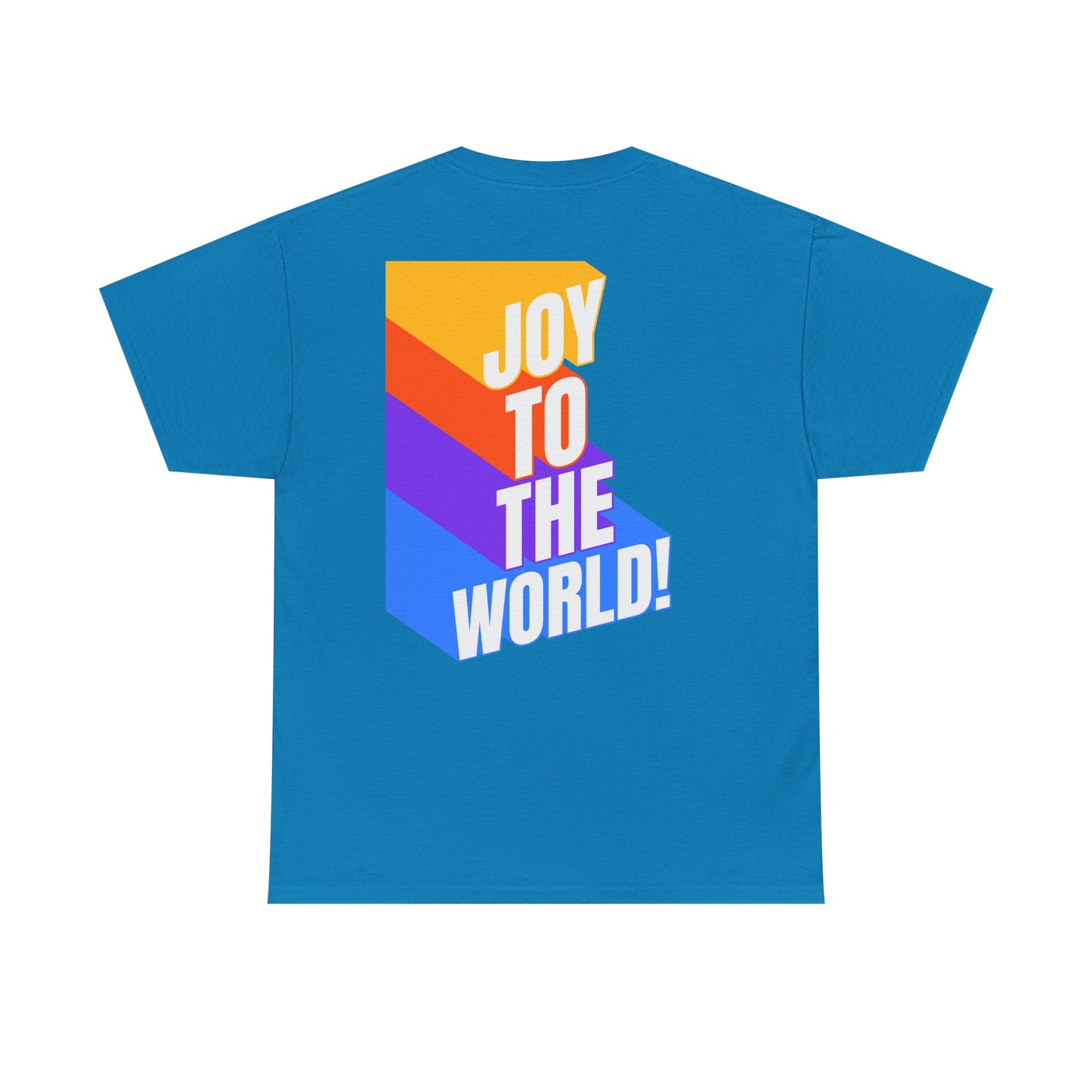 Joy to the World Unisex Heavy Cotton Tee - Celebrate with Style