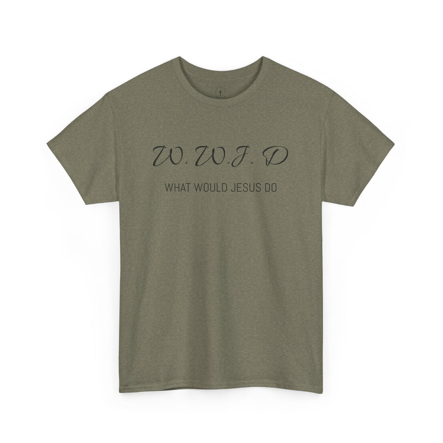 Unisex Heavy Cotton Tee - W.W.J.D. (What Would Jesus Do)