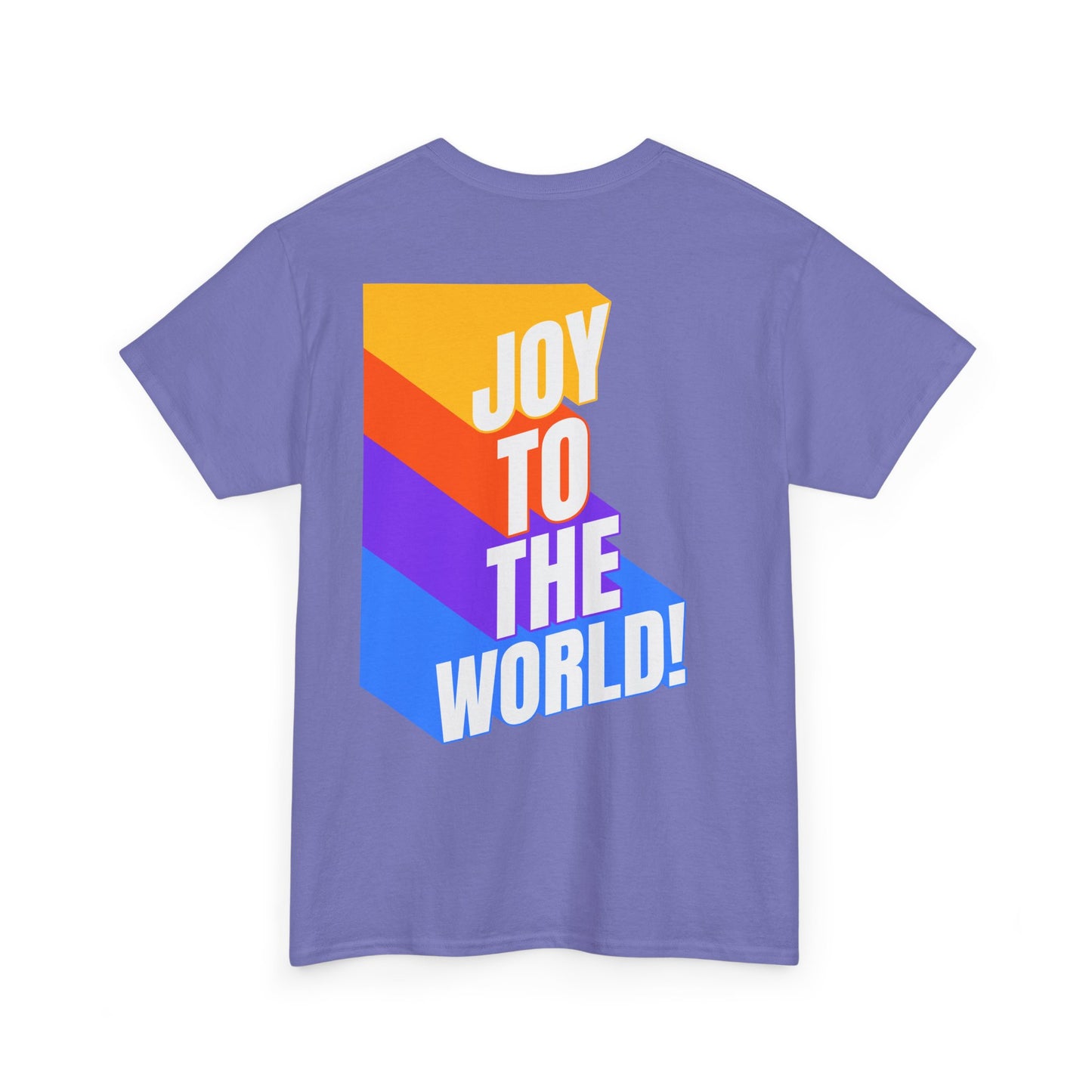 Joy to the World Unisex Heavy Cotton Tee - Celebrate with Style