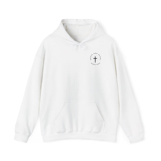 Faith-Inspired Heavy Blend Hoodie - "God So Loved the World"