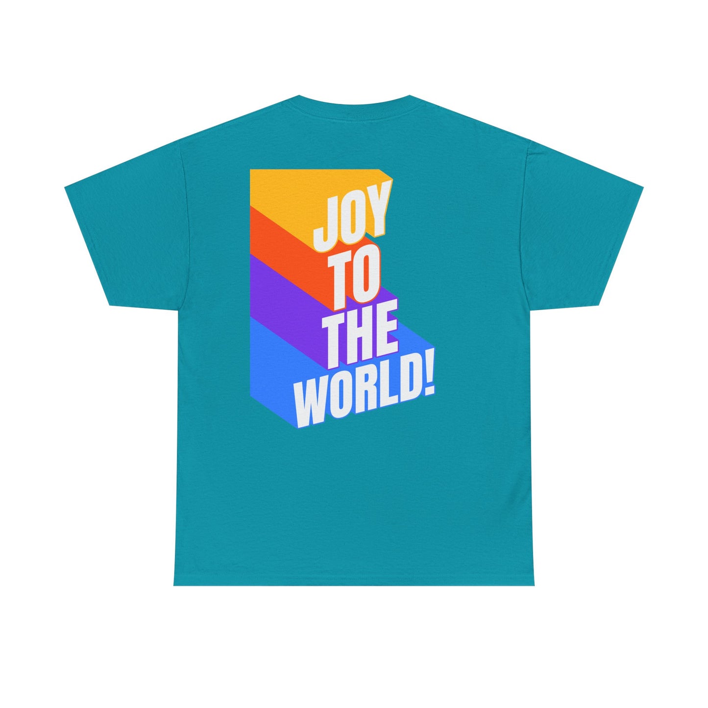 Joy to the World Unisex Heavy Cotton Tee - Celebrate with Style