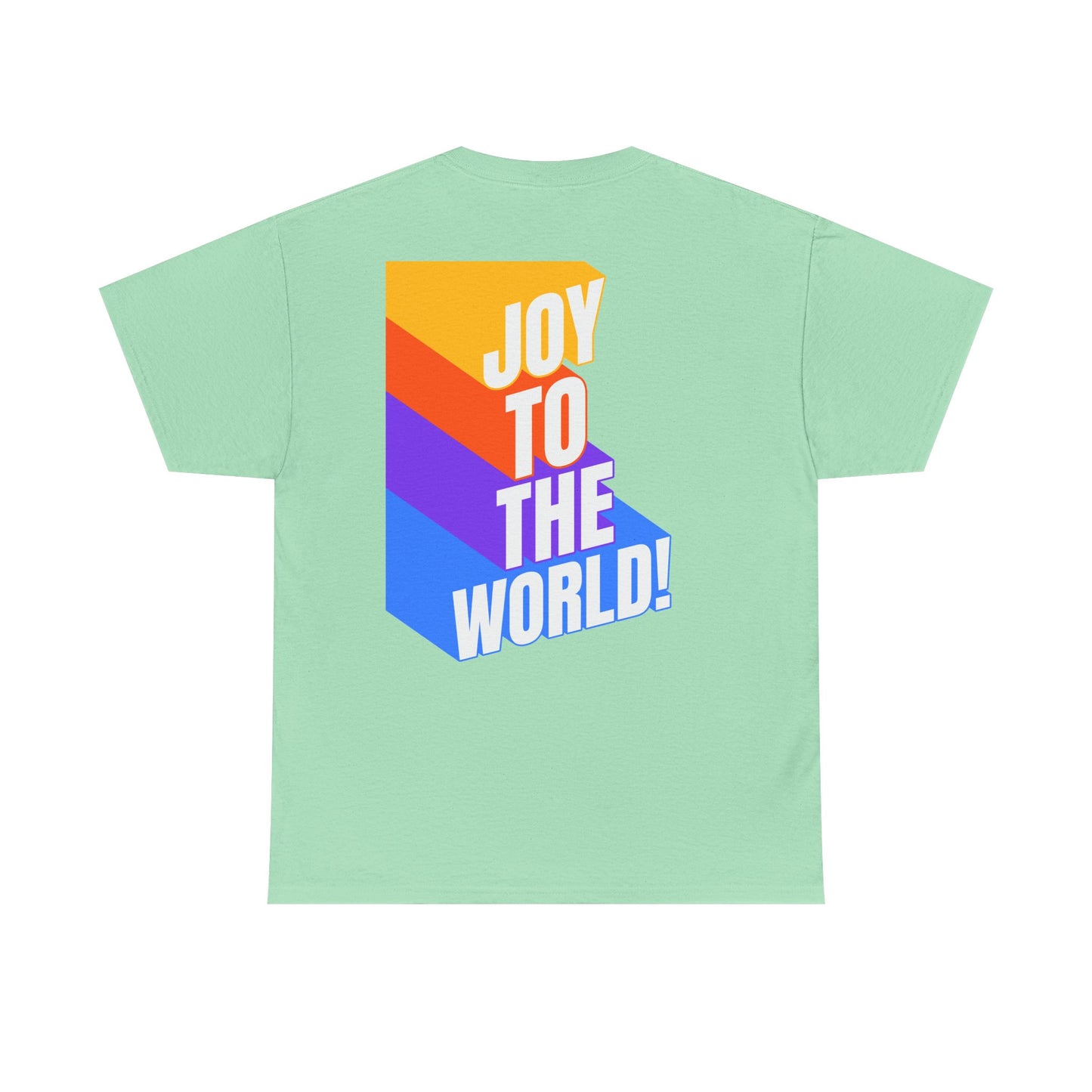 Joy to the World Unisex Heavy Cotton Tee - Celebrate with Style