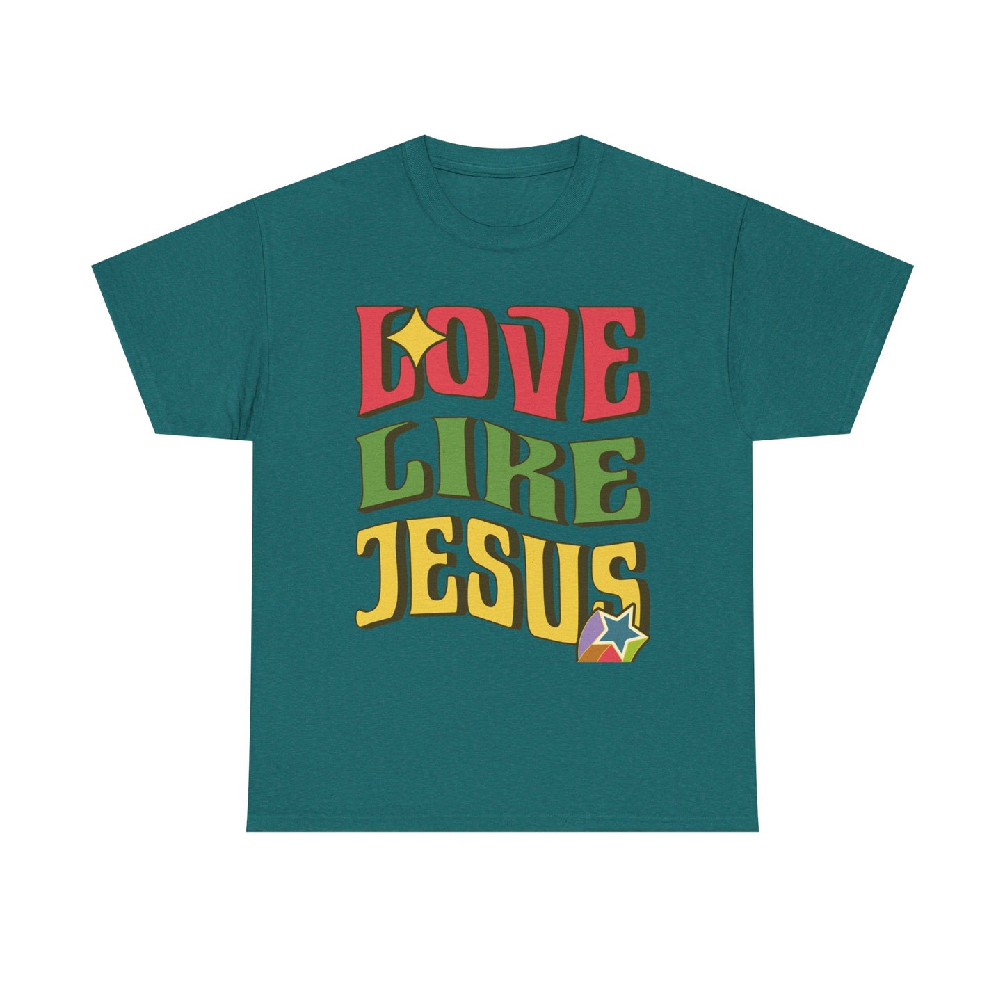 Love Like Jesus Unisex Heavy Cotton Tee - Inspirational Graphic T-Shirt