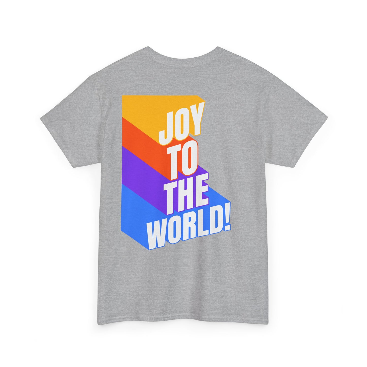 Joy to the World Unisex Heavy Cotton Tee - Celebrate with Style
