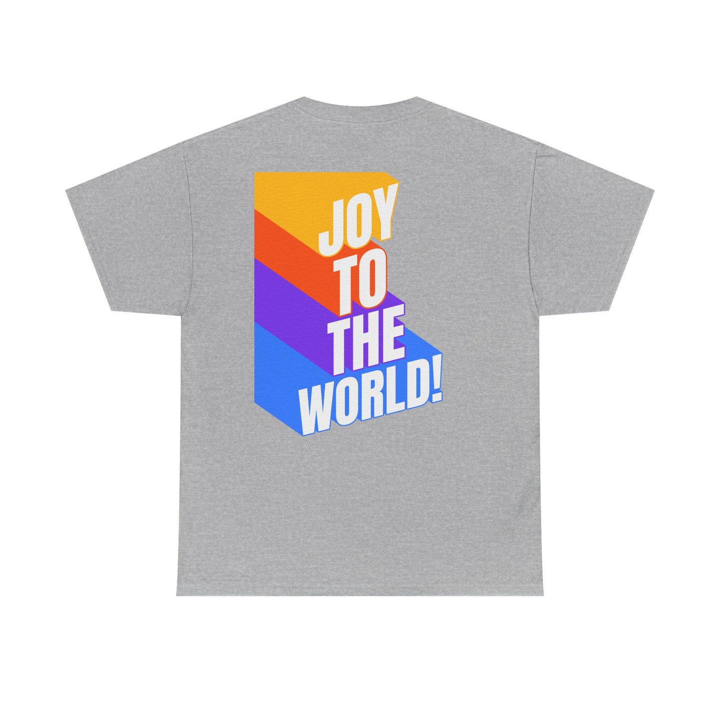 Joy to the World Unisex Heavy Cotton Tee - Celebrate with Style