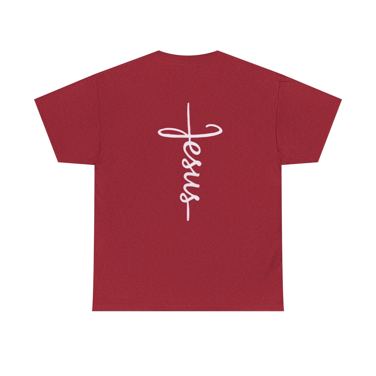 Inspirational Jesus Unisex Heavy Cotton Tee - Casual Faith-Based Apparel