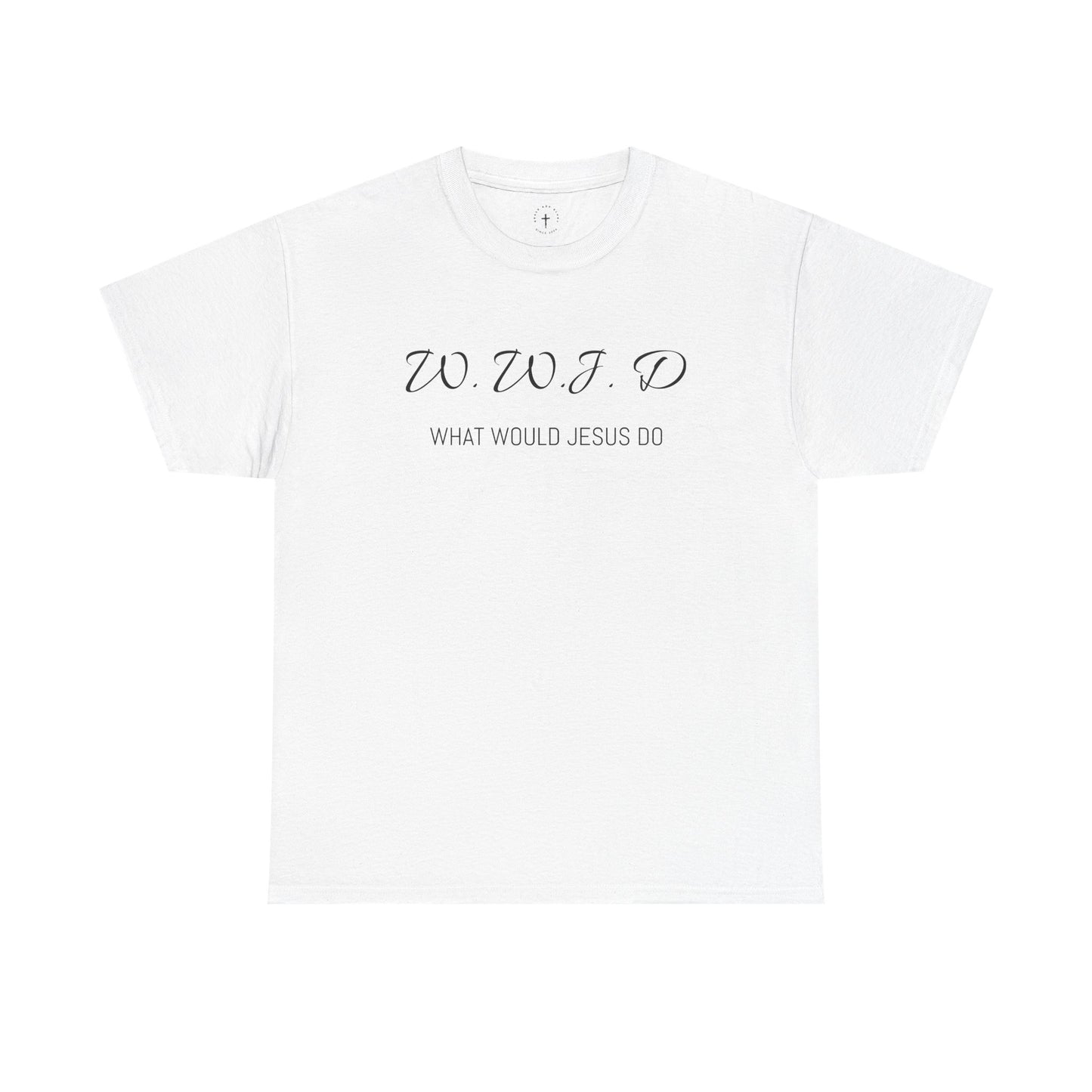Unisex Heavy Cotton Tee - W.W.J.D. (What Would Jesus Do)