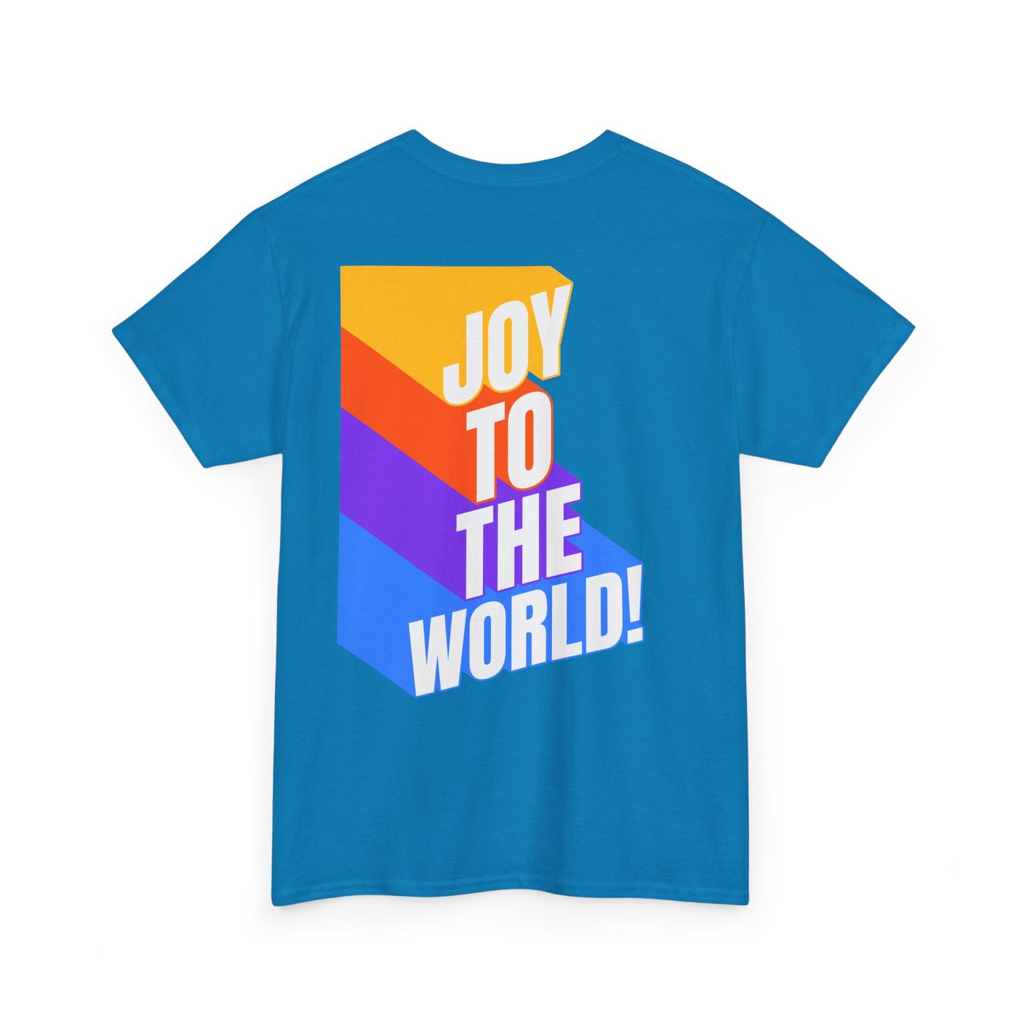Joy to the World Unisex Heavy Cotton Tee - Celebrate with Style