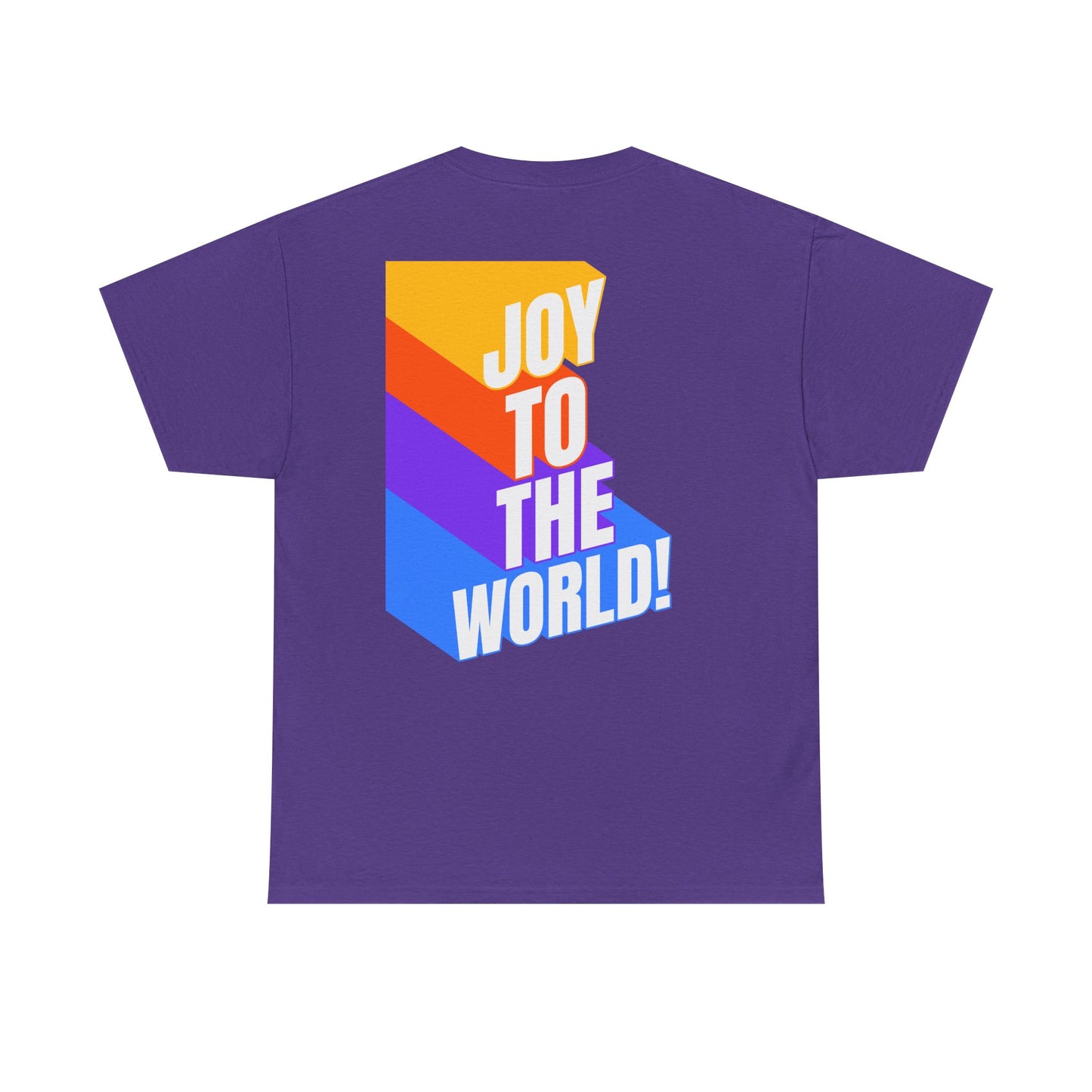Joy to the World Unisex Heavy Cotton Tee - Celebrate with Style