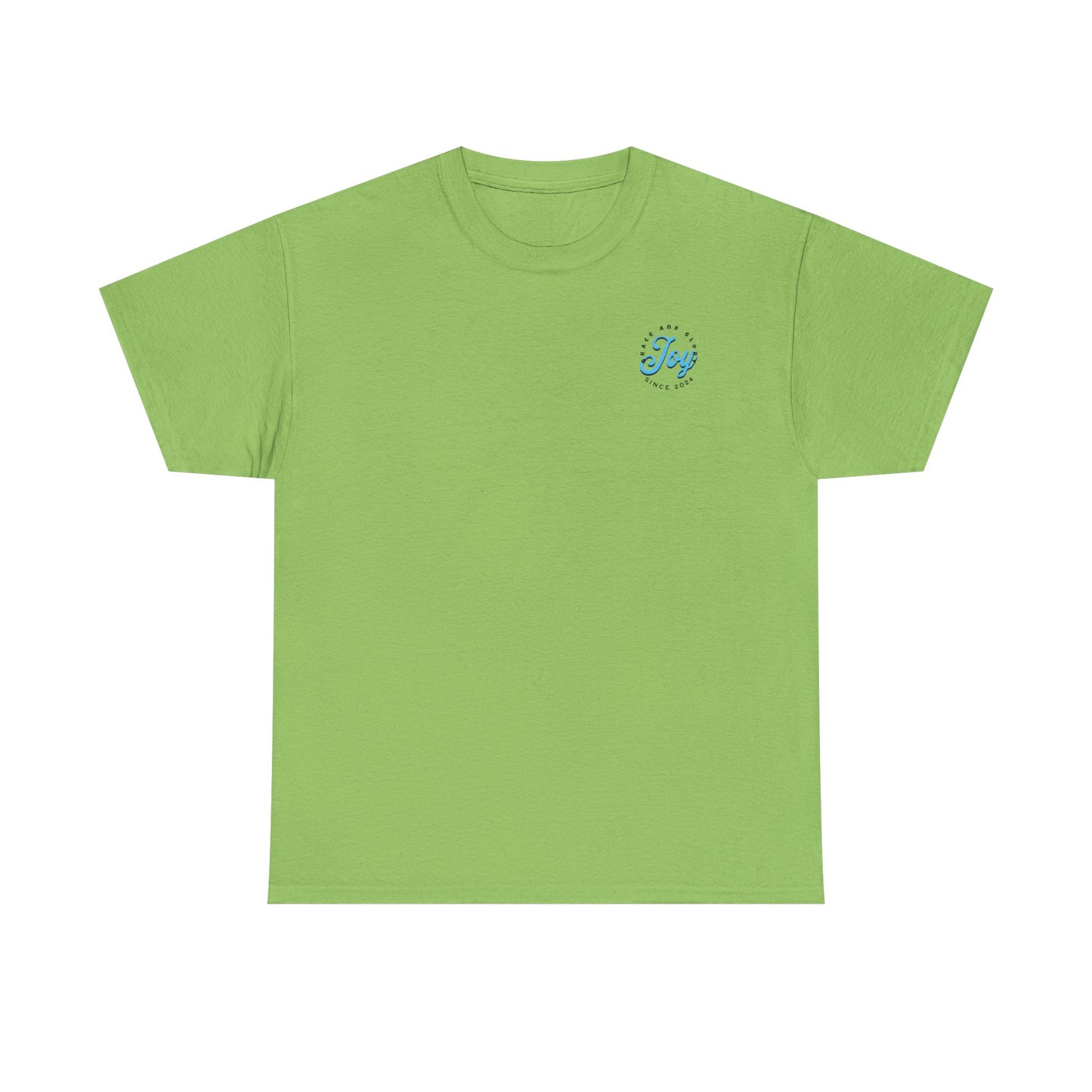 Joyful Unisex Heavy Cotton Tee - Celebrate Happiness with "Joy in My Heart" Design