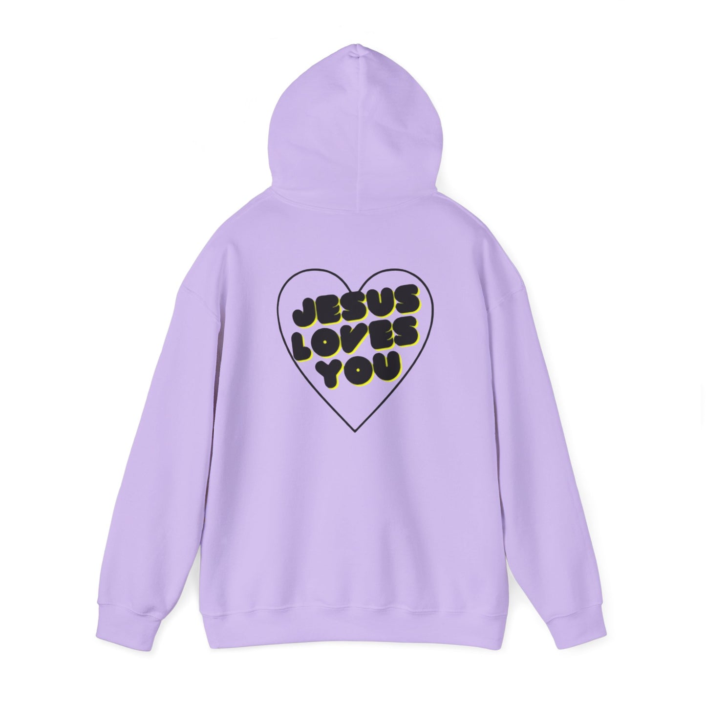 Jesus Loves You Unisex Hooded Sweatshirt - Guest designer Stella