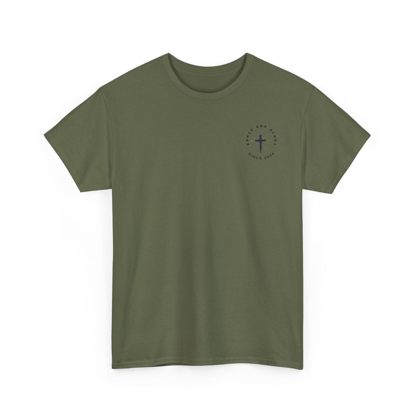 Inspirational Christian Unisex Heavy Cotton Tee - Jesus is the Anchor of My Soul