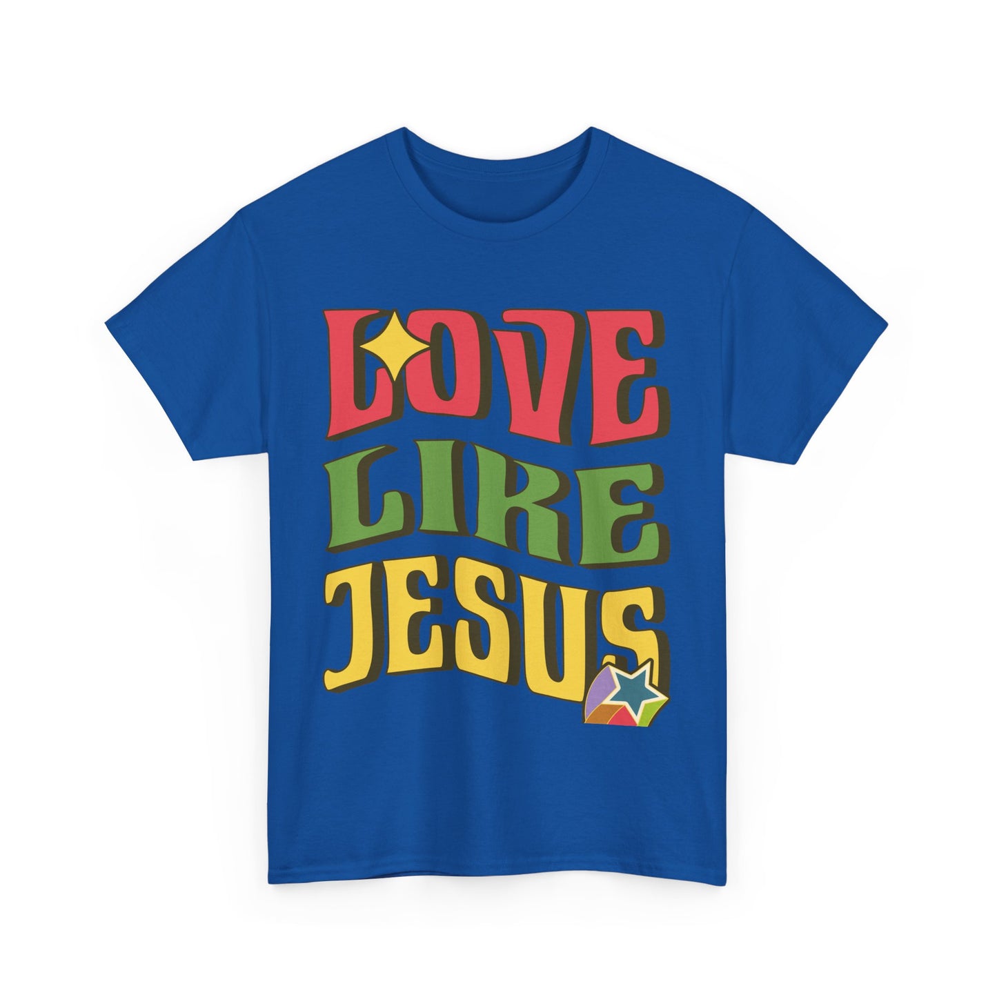 Love Like Jesus Unisex Heavy Cotton Tee - Inspirational Graphic T-Shirt