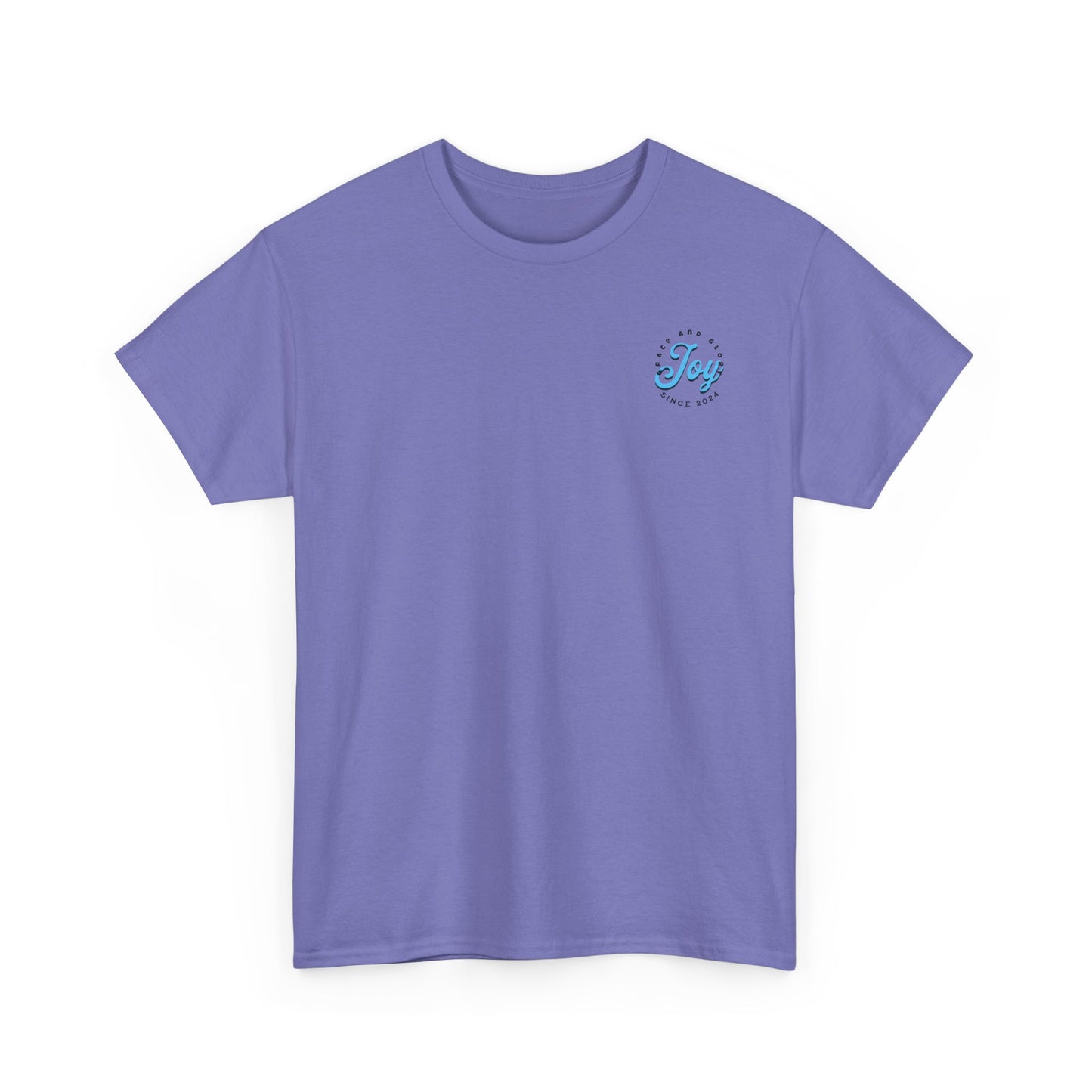 Joyful Unisex Heavy Cotton Tee - Celebrate Happiness with "Joy in My Heart" Design