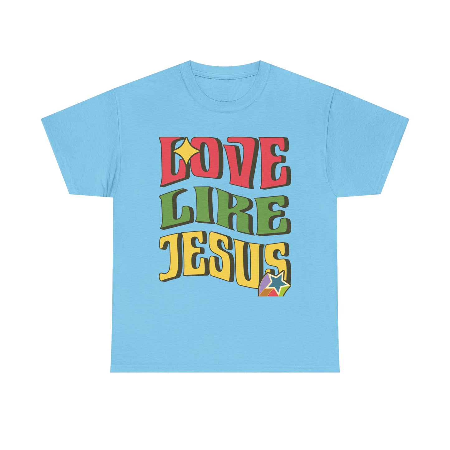 Love Like Jesus Unisex Heavy Cotton Tee - Inspirational Graphic T-Shirt