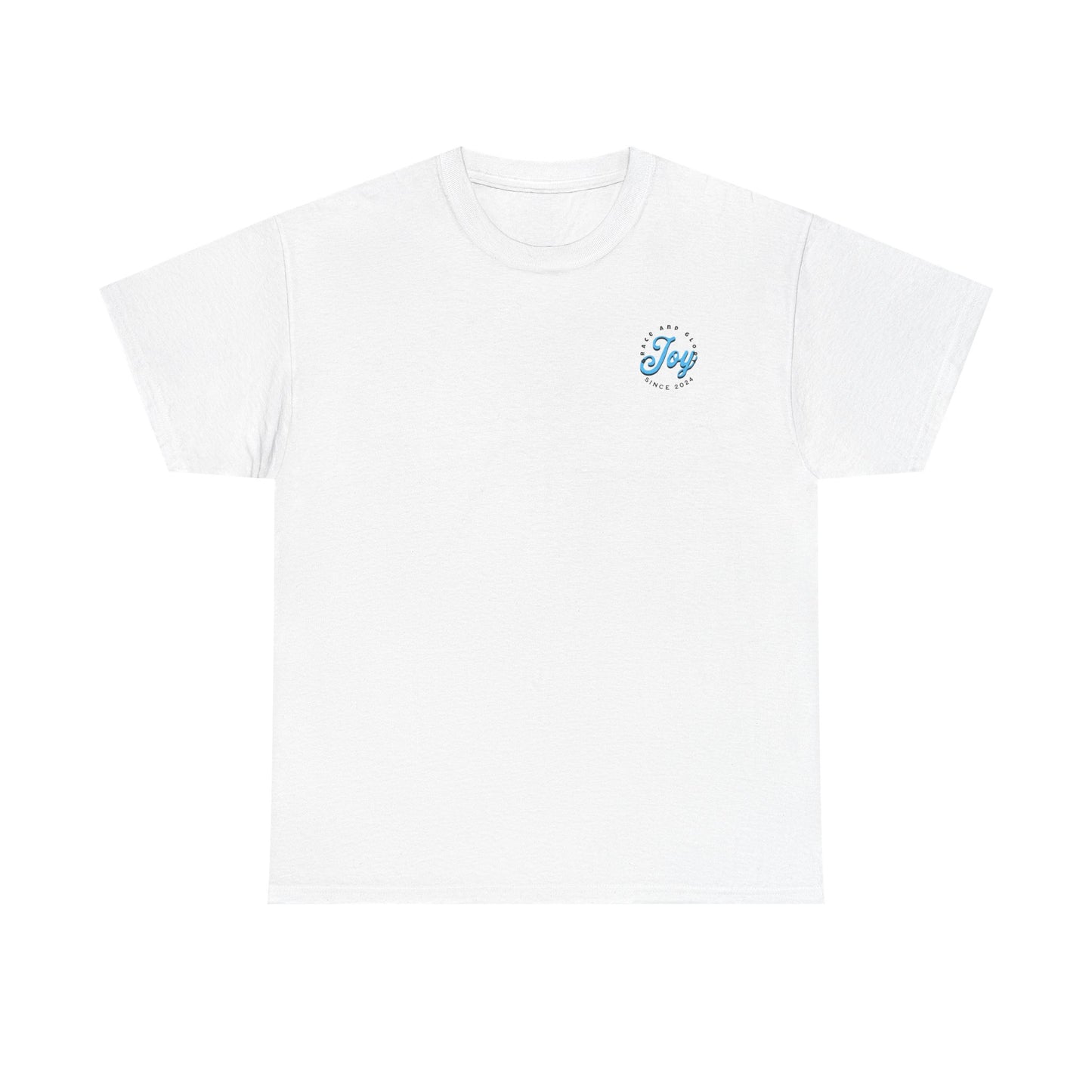 Joyful Unisex Heavy Cotton Tee - Celebrate Happiness with "Joy in My Heart" Design