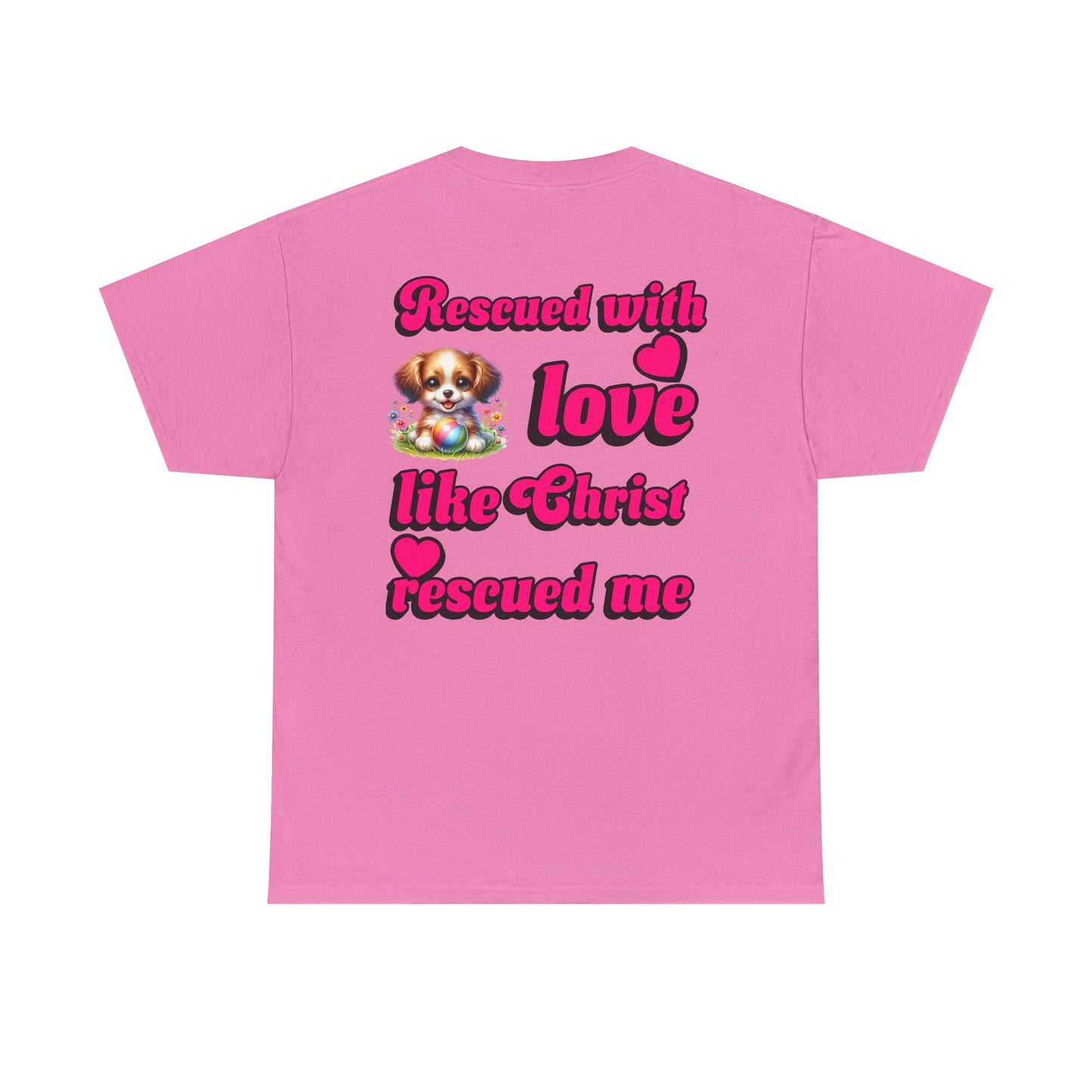 Rescue Love Unisex Heavy Cotton Tee - Celebrate Compassion & Faith