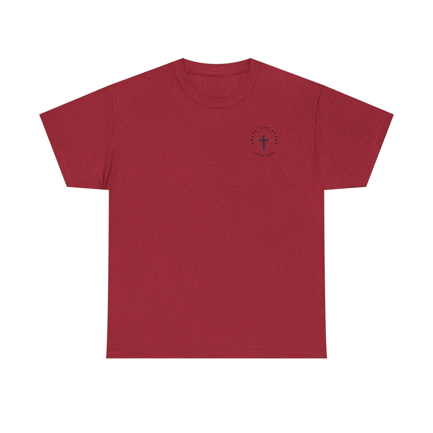 Inspirational Unisex Heavy Cotton Tee - 'I Am The Way, The Truth, and The Life' - Ideal for Faith Celebrations & Everyday Wear