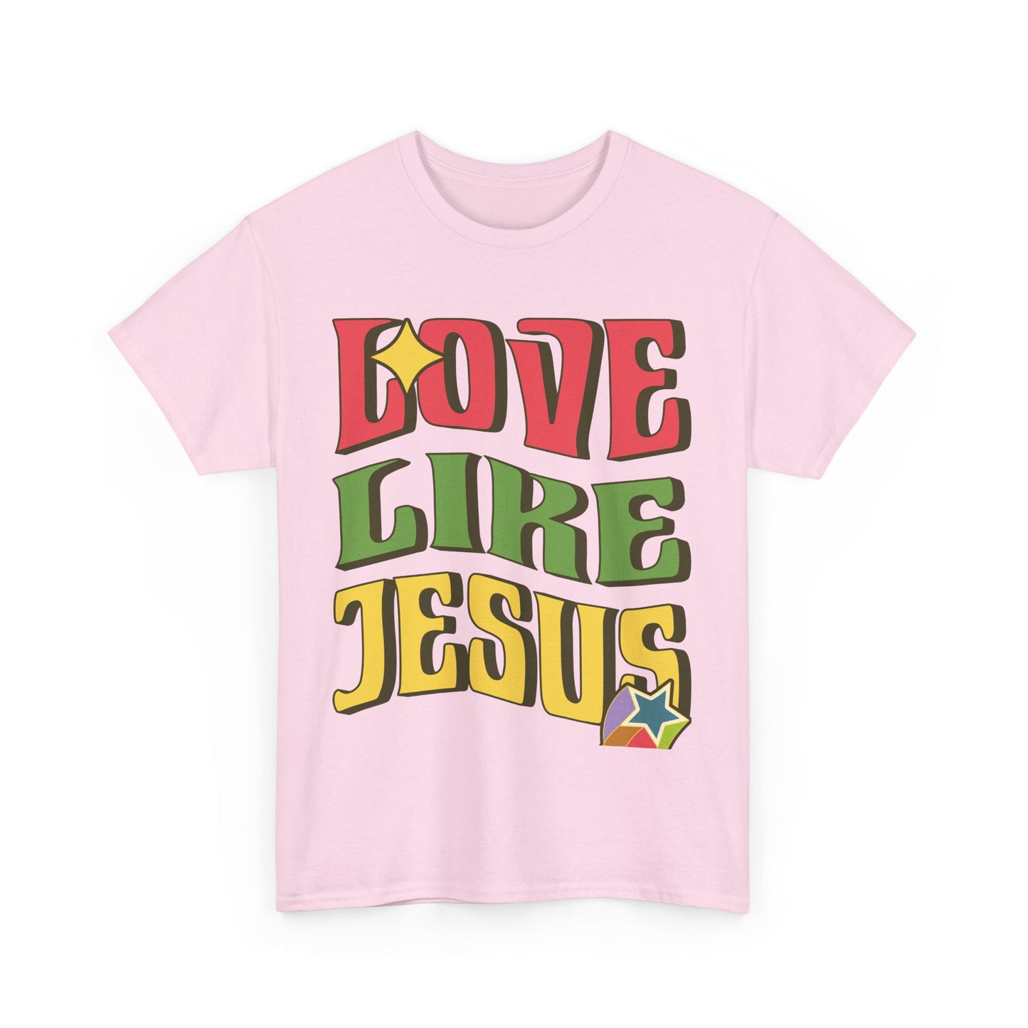 Love Like Jesus Unisex Heavy Cotton Tee - Inspirational Graphic T-Shirt