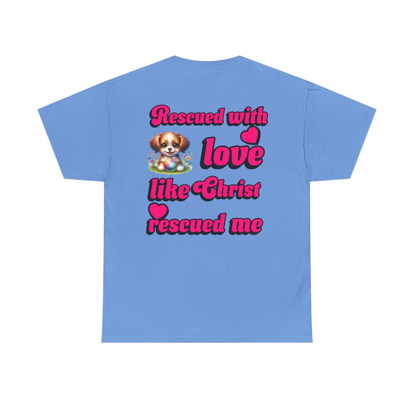 Rescue Love Unisex Heavy Cotton Tee - Celebrate Compassion & Faith