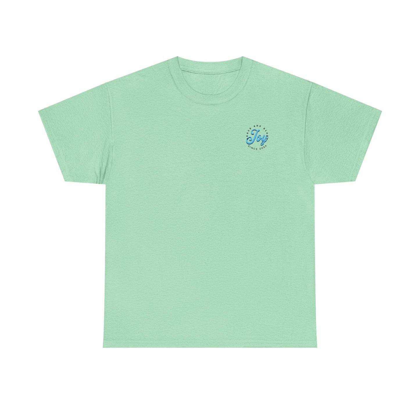 Joyful Unisex Heavy Cotton Tee - Celebrate Happiness with "Joy in My Heart" Design