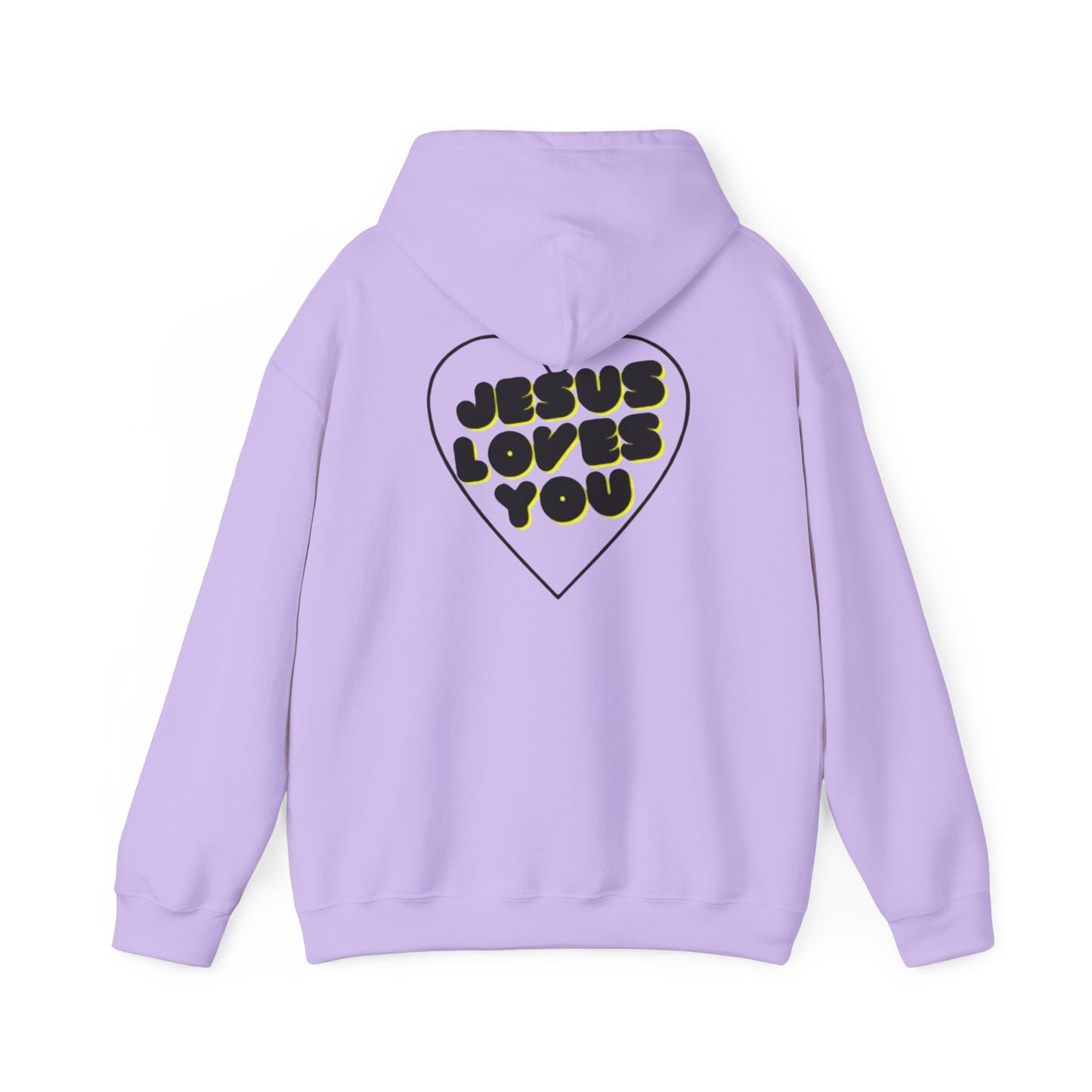 Jesus Loves You Unisex Hooded Sweatshirt - Guest designer Stella