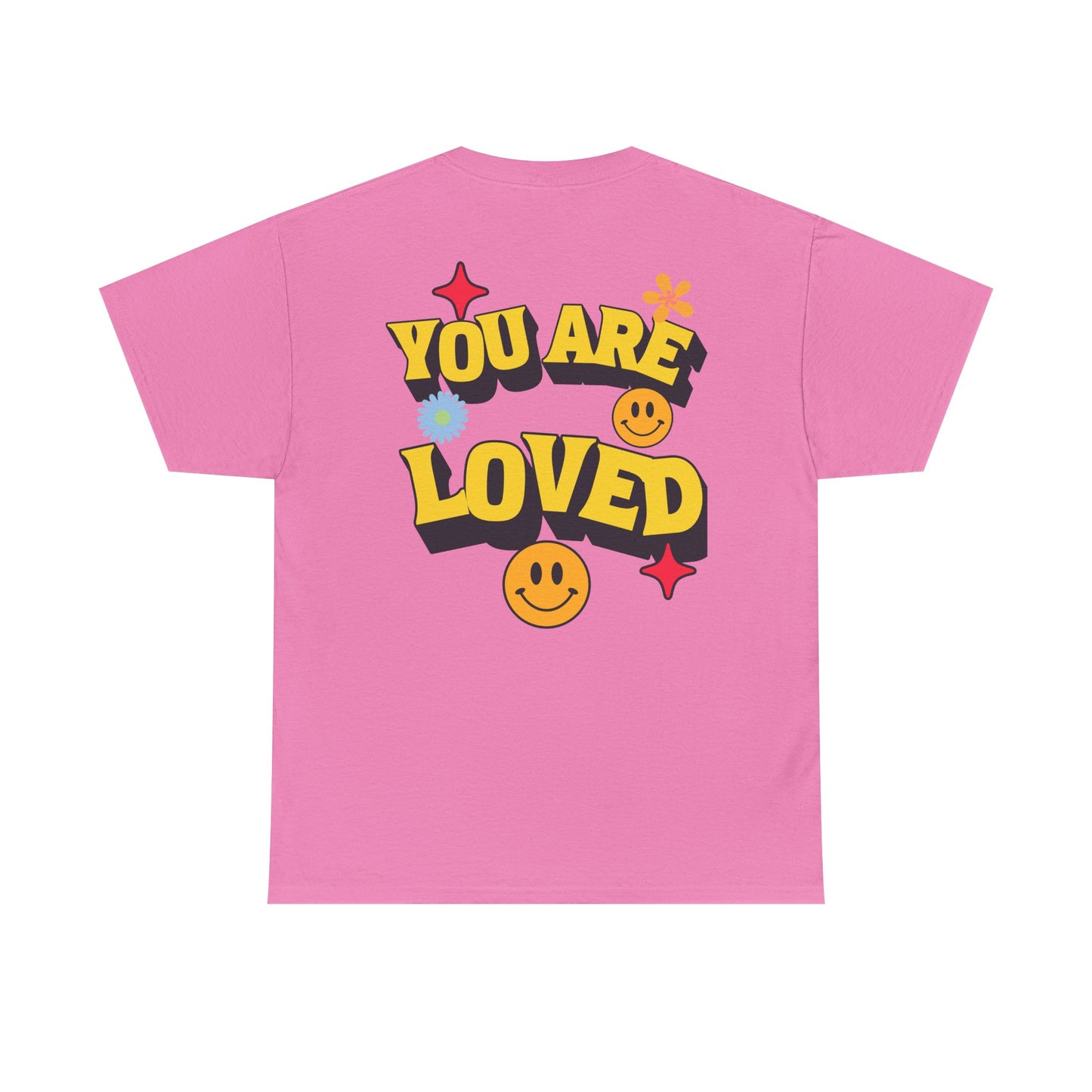 You Are Loved Unisex Heavy Cotton Tee - Positive Vibes T-Shirt