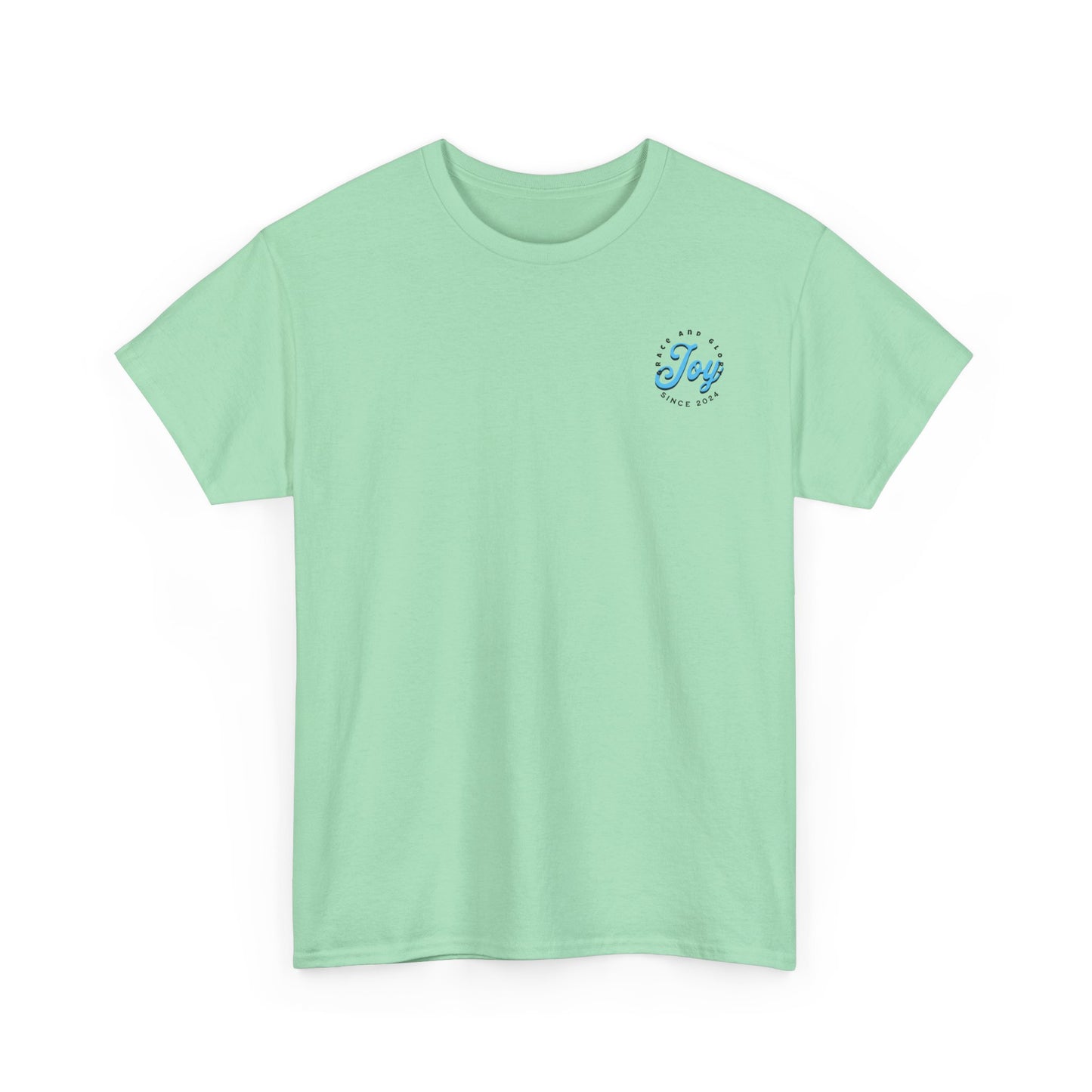 Joyful Unisex Heavy Cotton Tee - Celebrate Happiness with "Joy in My Heart" Design