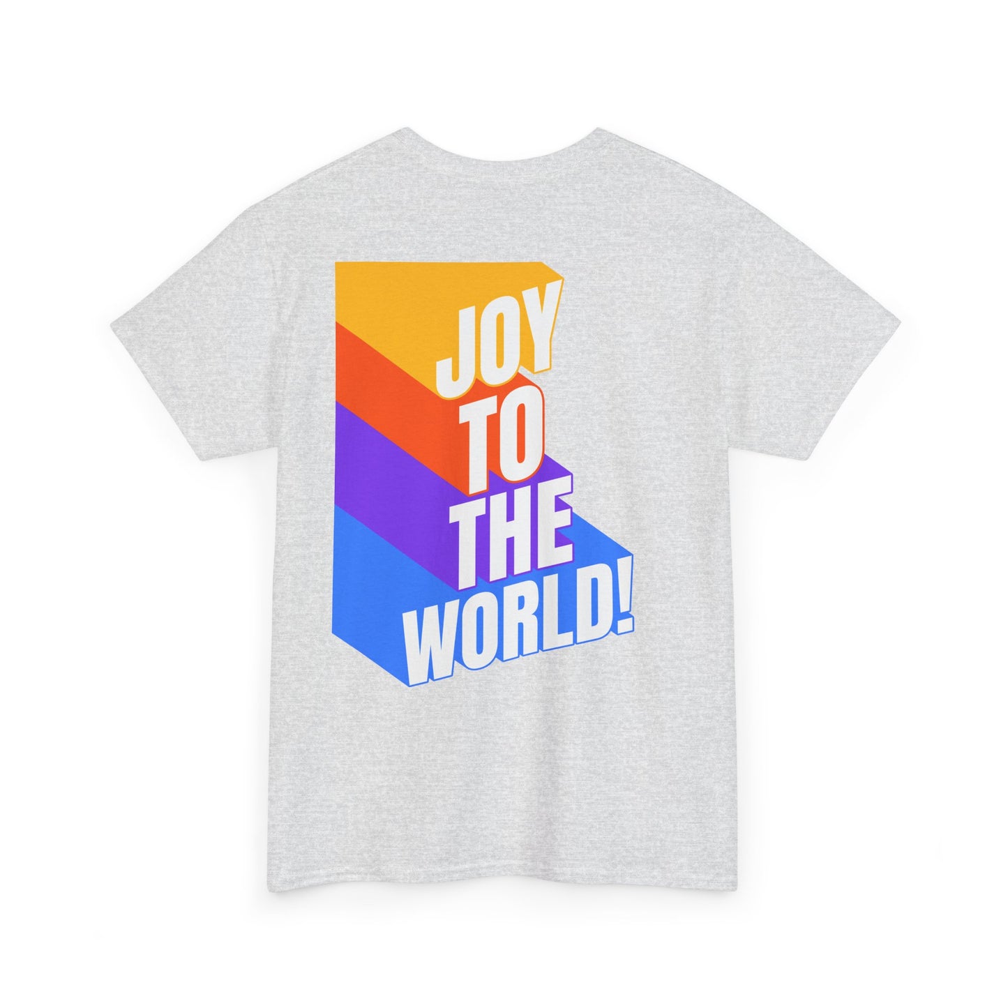 Joy to the World Unisex Heavy Cotton Tee - Celebrate with Style