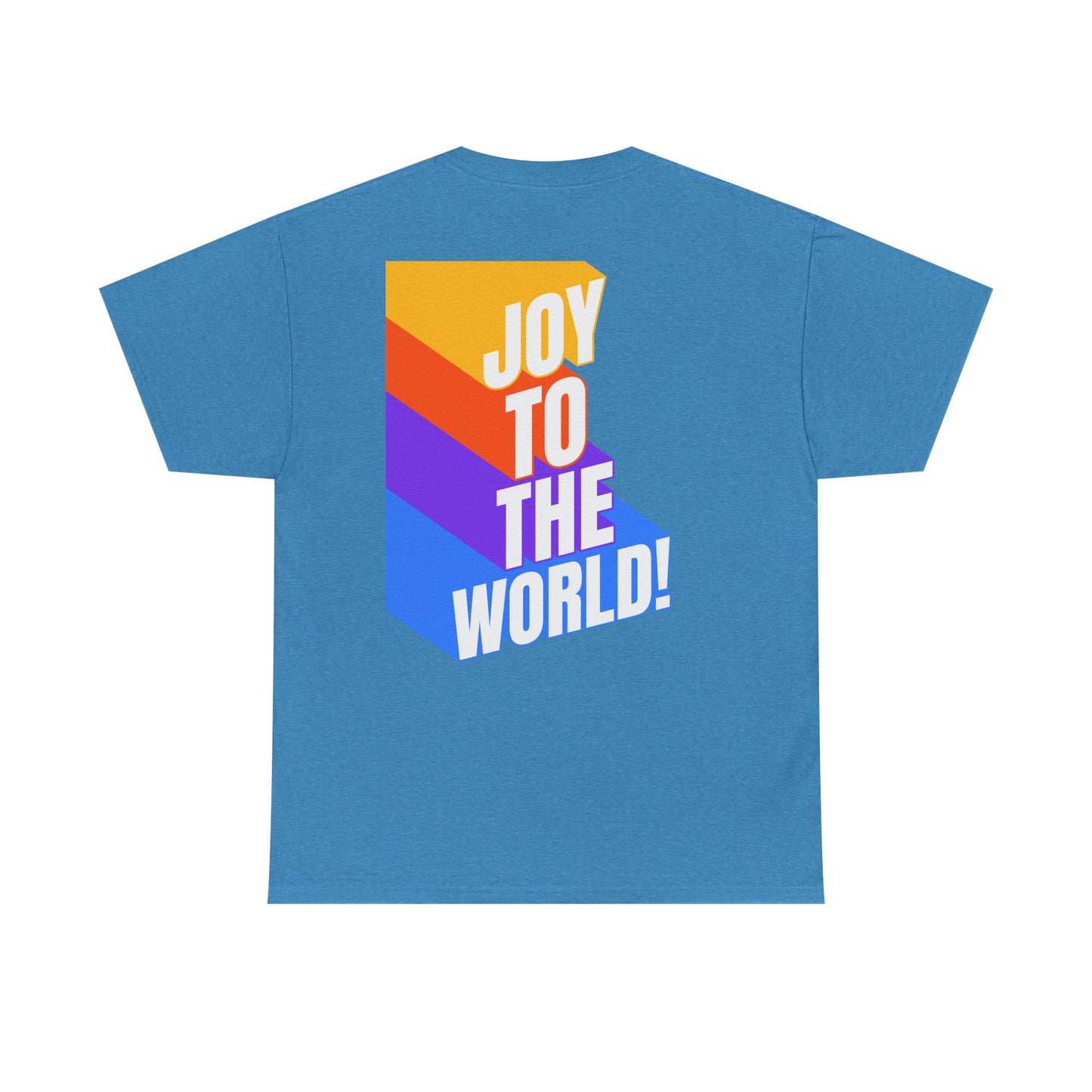 Joy to the World Unisex Heavy Cotton Tee - Celebrate with Style