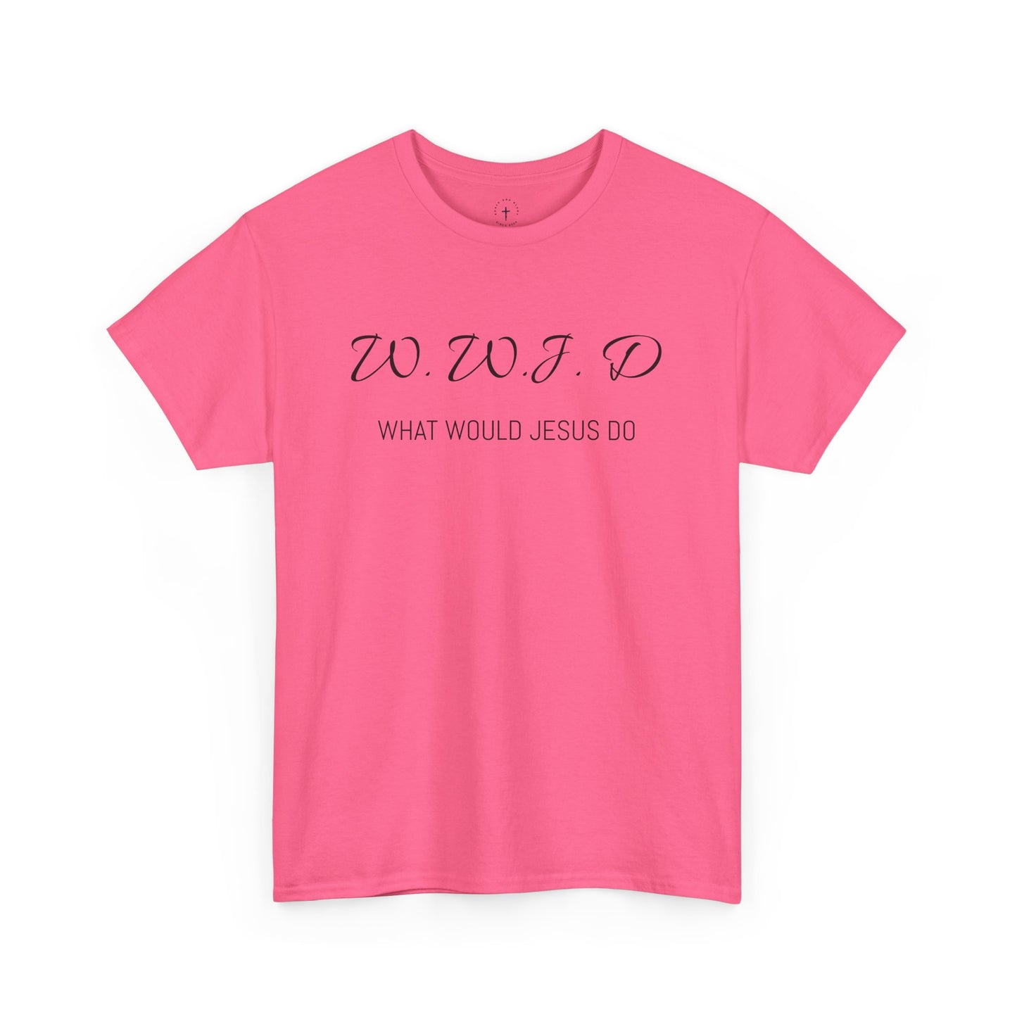 Unisex Heavy Cotton Tee - W.W.J.D. (What Would Jesus Do)