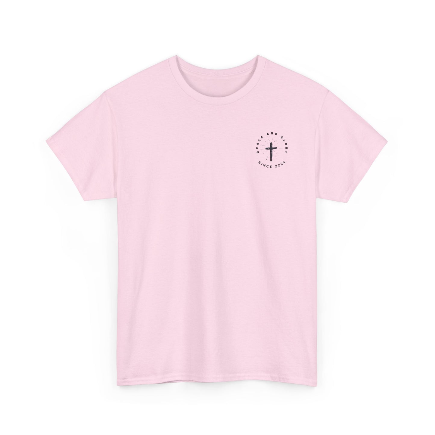 Unisex Heavy Cotton Tee - 'Jesus Lives' Graphic Shirt with Sun Design
