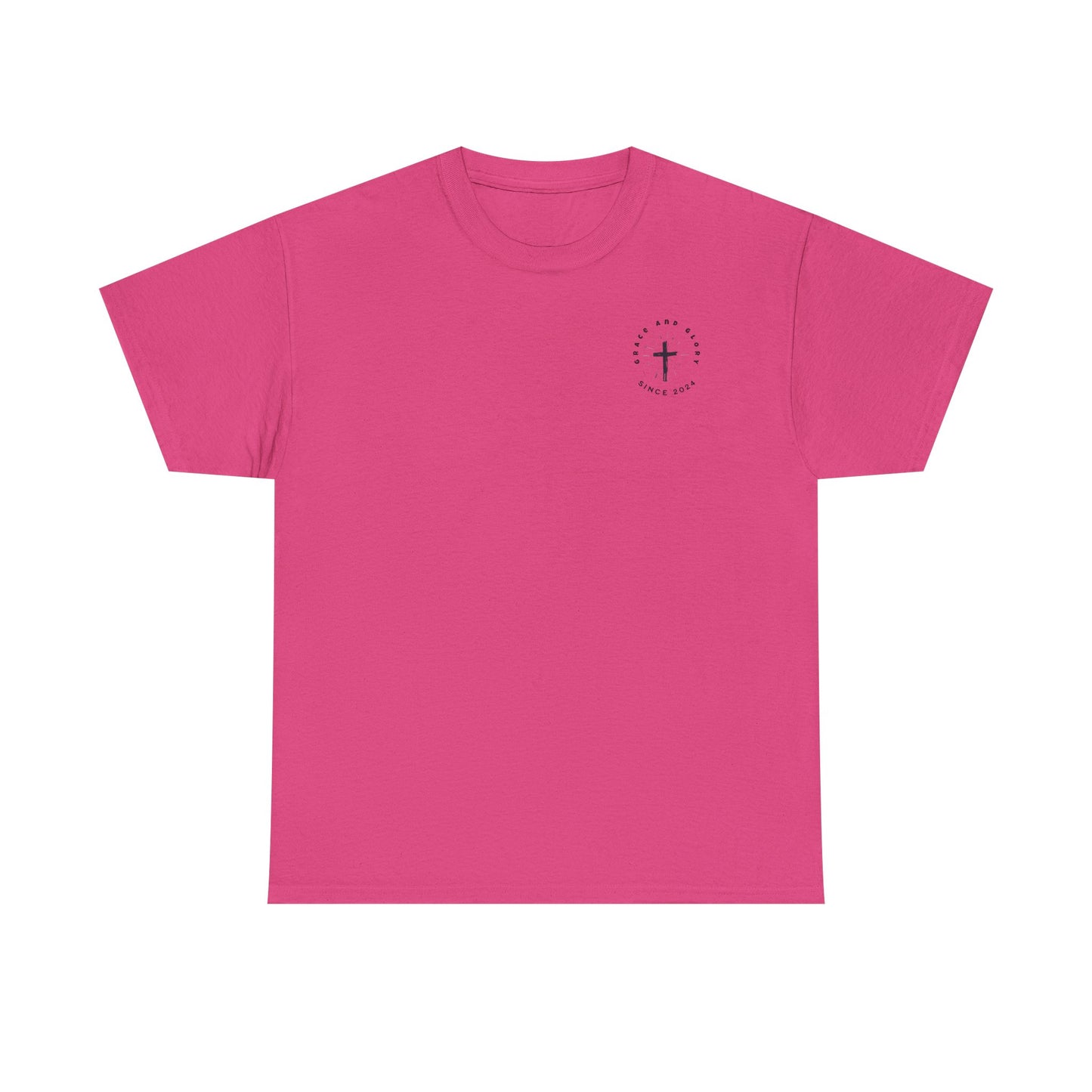 Inspirational Unisex Heavy Cotton Tee - 'I Am The Way, The Truth, and The Life' - Ideal for Faith Celebrations & Everyday Wear