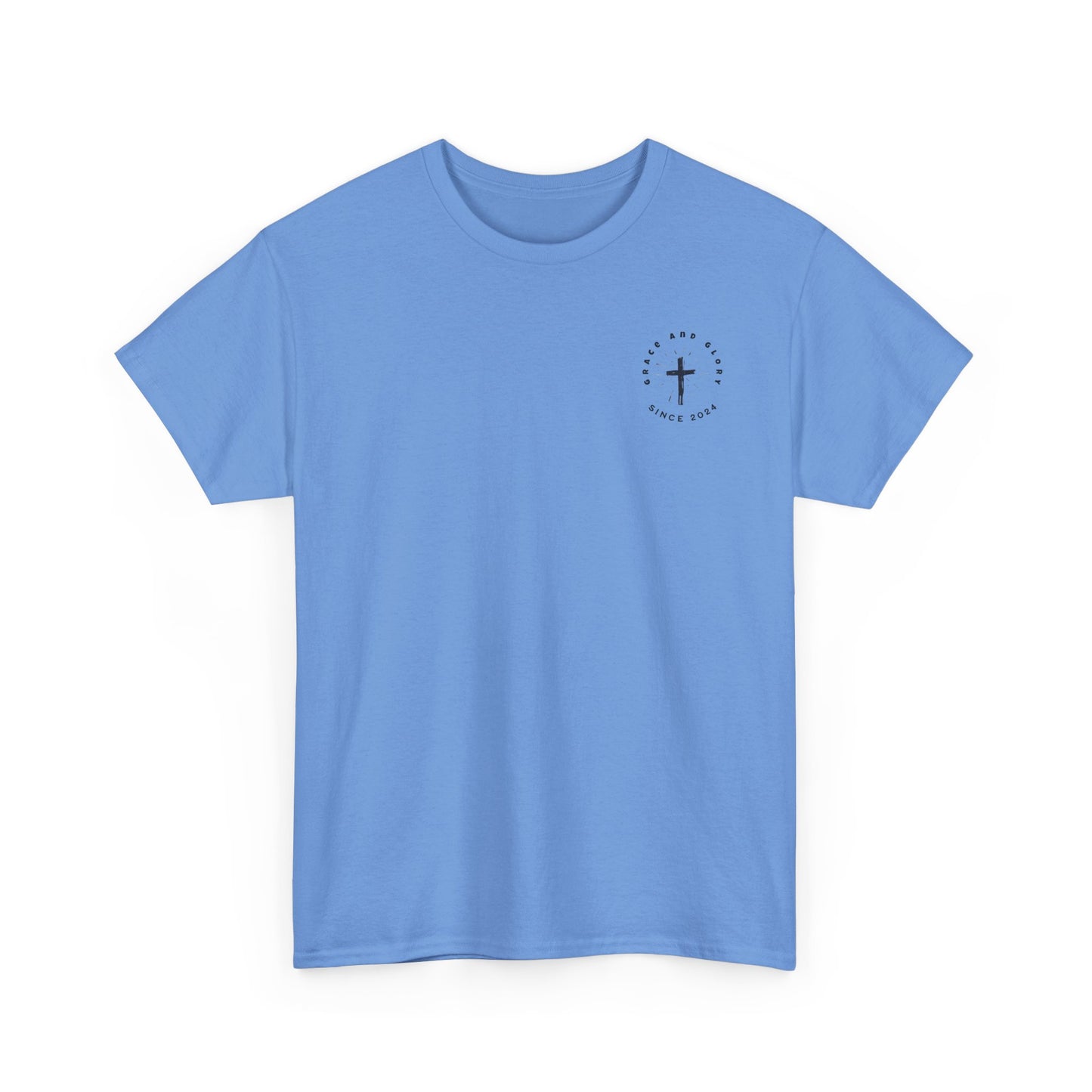 Unisex Heavy Cotton Tee - 'Jesus Lives' Graphic Shirt with Sun Design