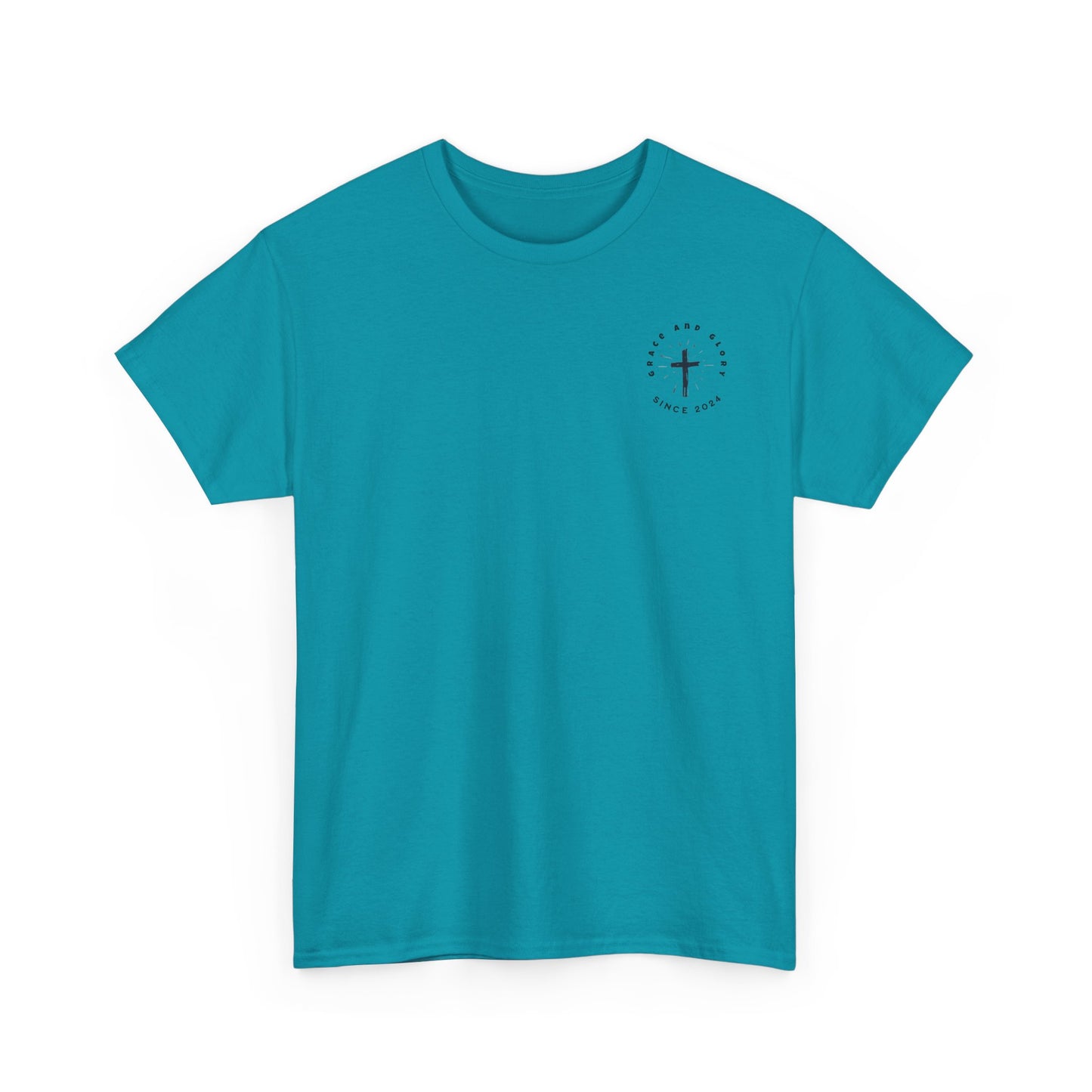 Inspirational Unisex Heavy Cotton Tee - 'I Am The Way, The Truth, and The Life' - Ideal for Faith Celebrations & Everyday Wear