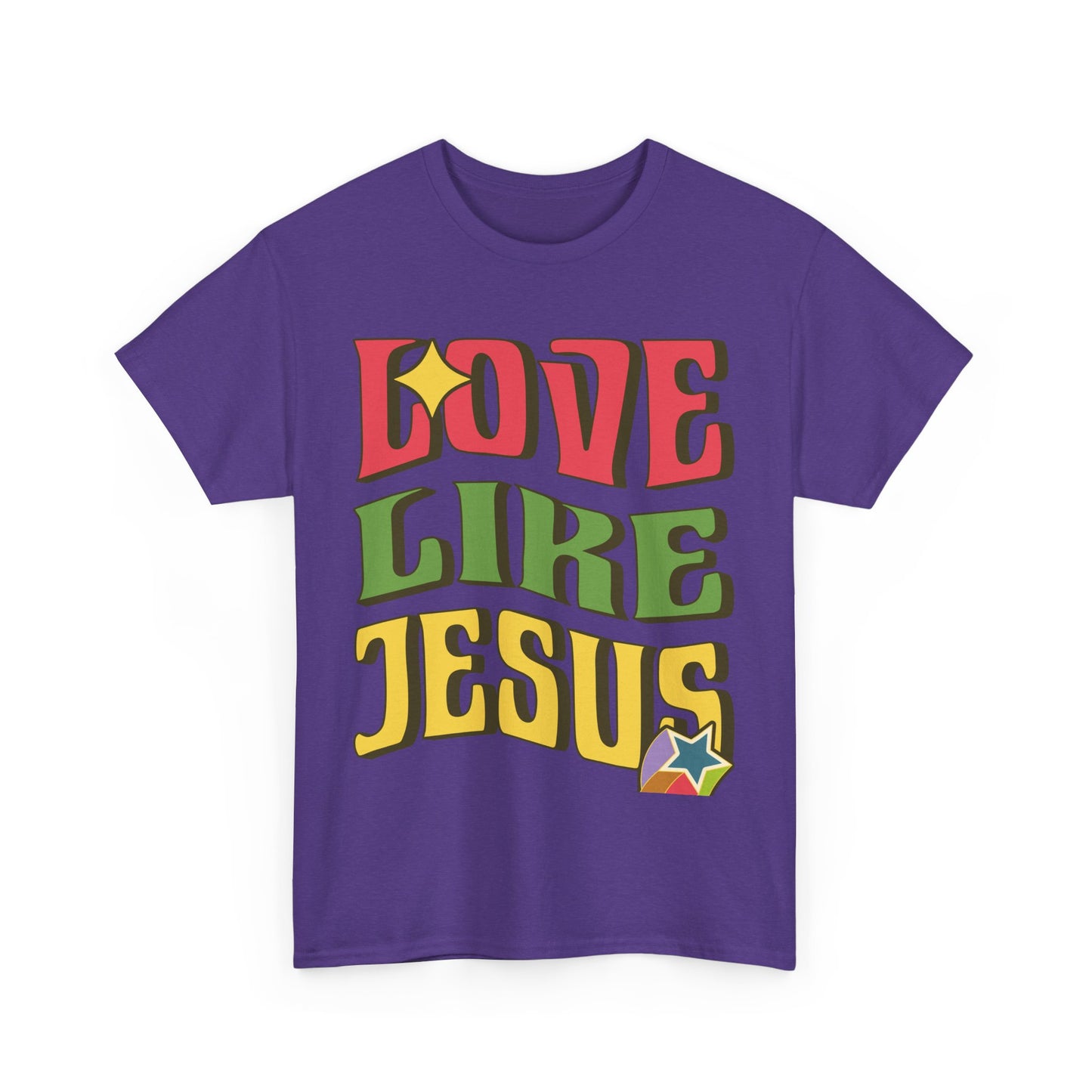 Love Like Jesus Unisex Heavy Cotton Tee - Inspirational Graphic T-Shirt