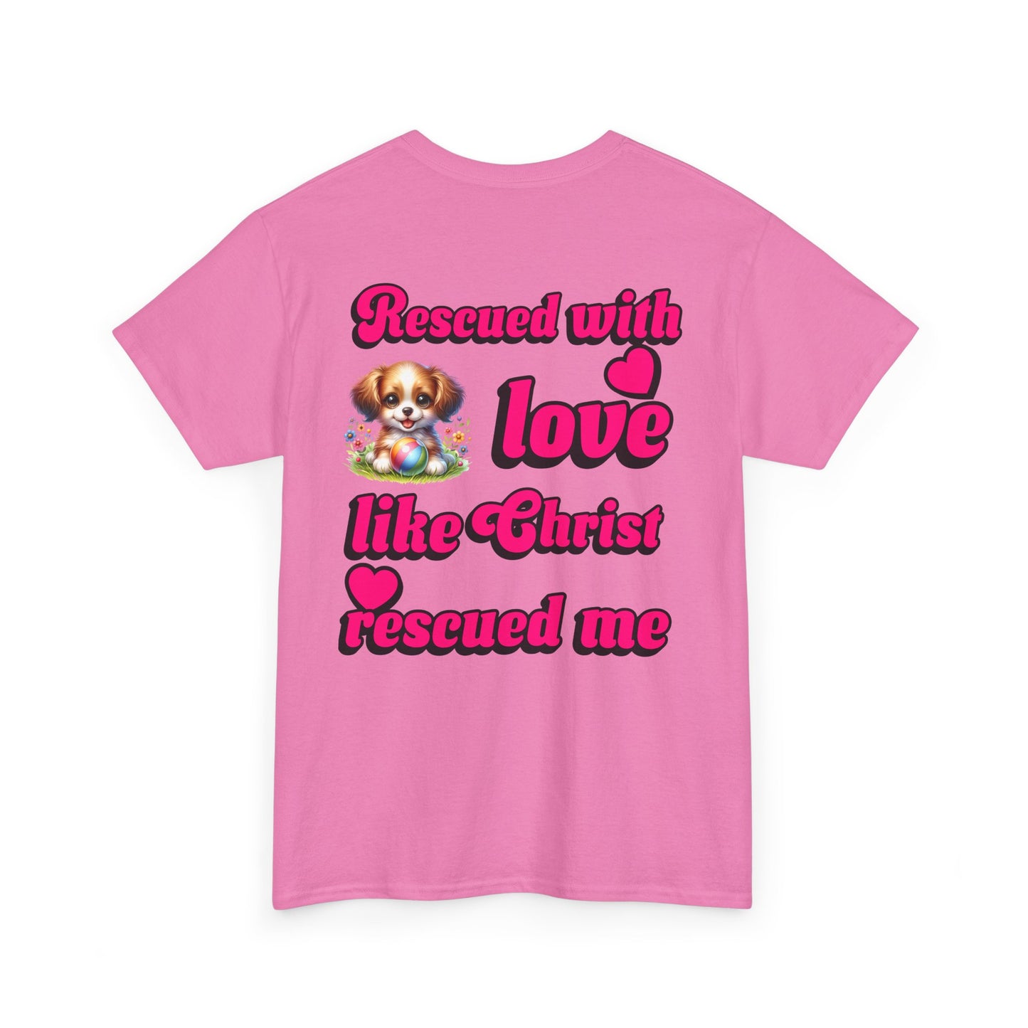 Rescue Love Unisex Heavy Cotton Tee - Celebrate Compassion & Faith