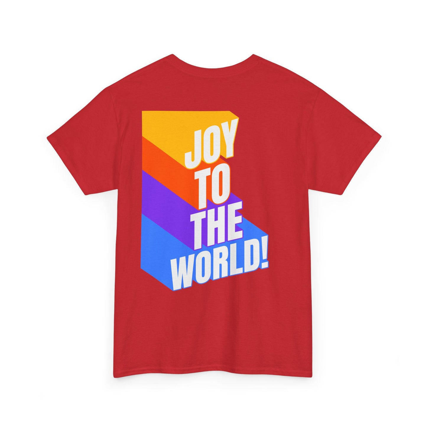 Joy to the World Unisex Heavy Cotton Tee - Celebrate with Style