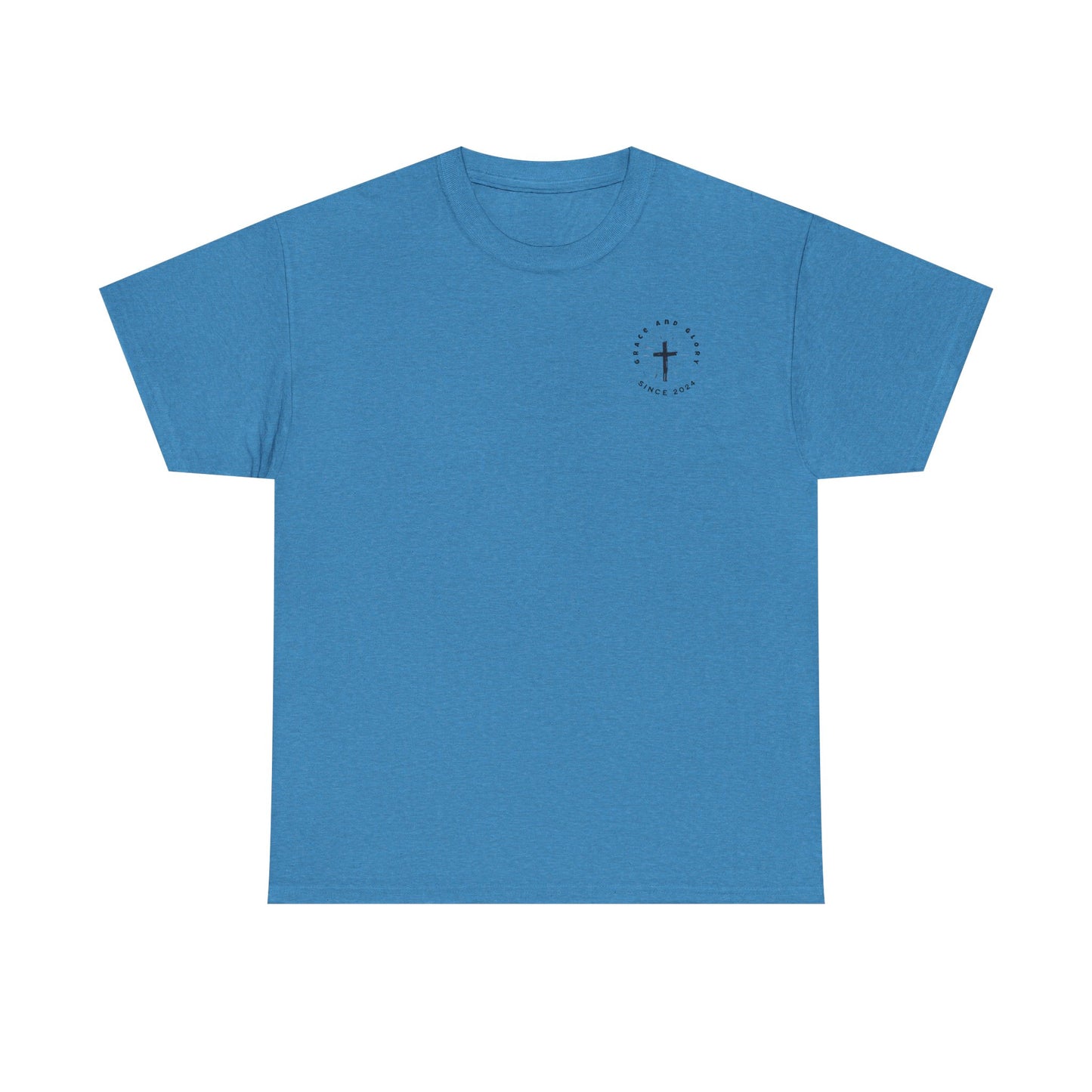 Inspirational Unisex Heavy Cotton Tee - 'I Am The Way, The Truth, and The Life' - Ideal for Faith Celebrations & Everyday Wear