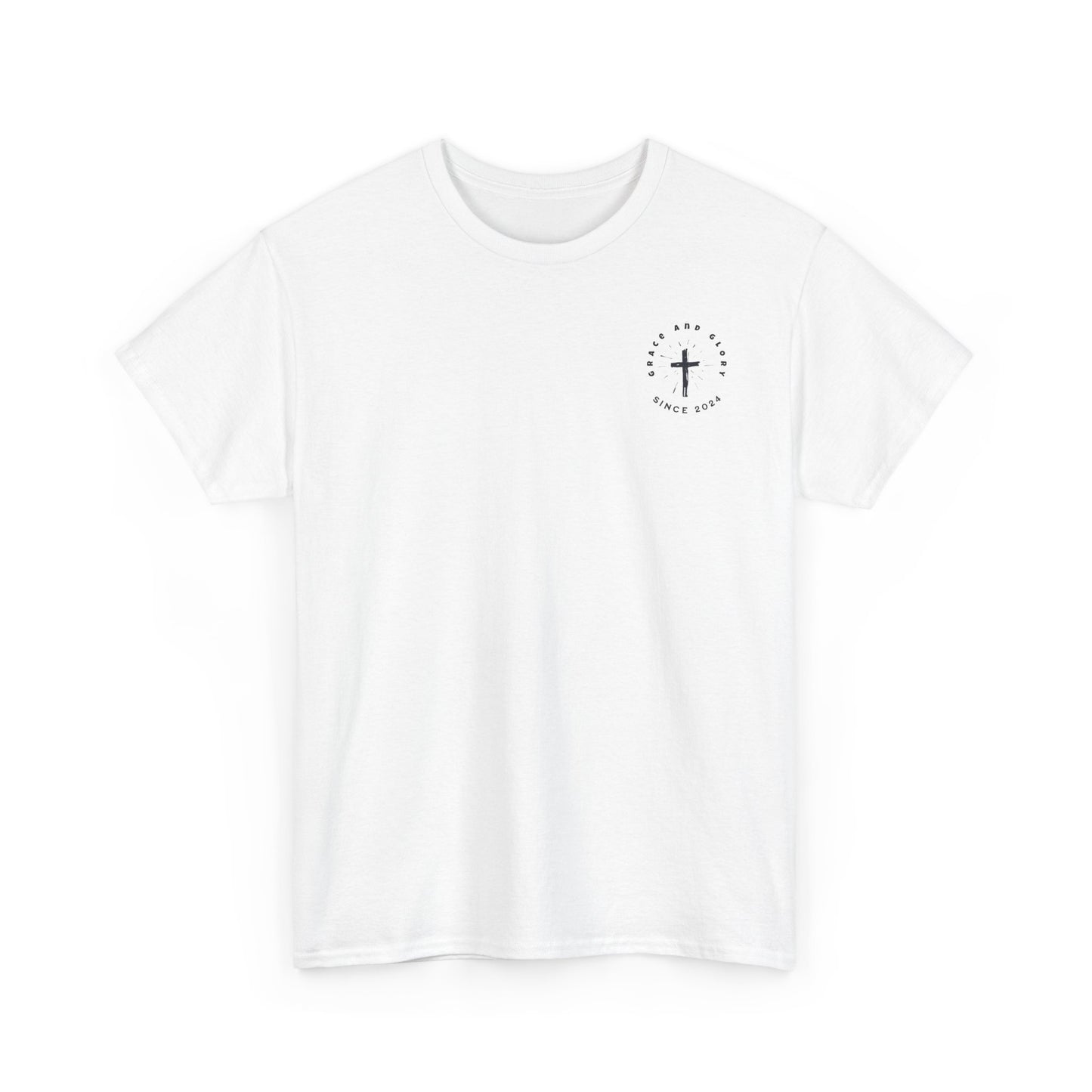 Inspirational Unisex Heavy Cotton Tee - 'I Am The Way, The Truth, and The Life' - Ideal for Faith Celebrations & Everyday Wear