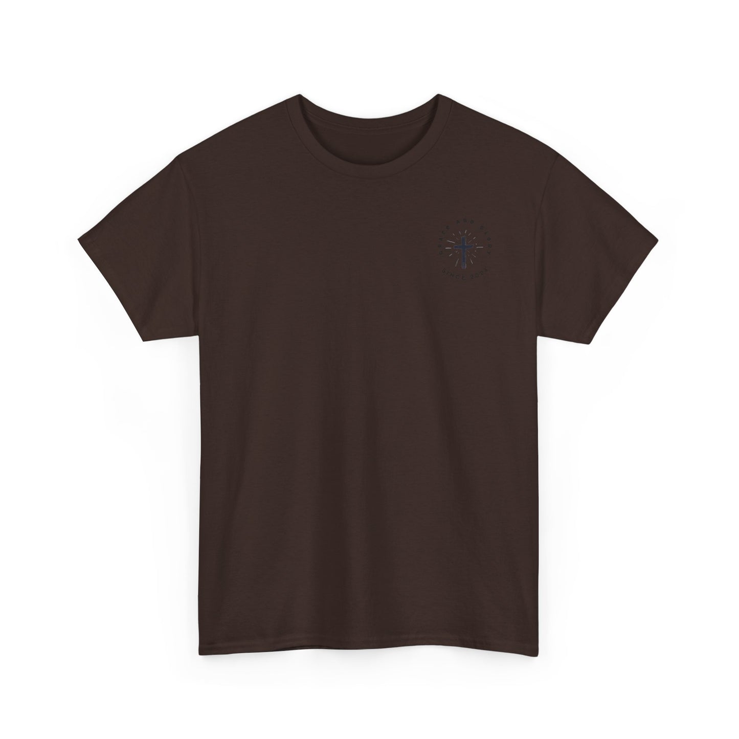Inspirational Unisex Heavy Cotton Tee - 'I Am The Way, The Truth, and The Life' - Ideal for Faith Celebrations & Everyday Wear